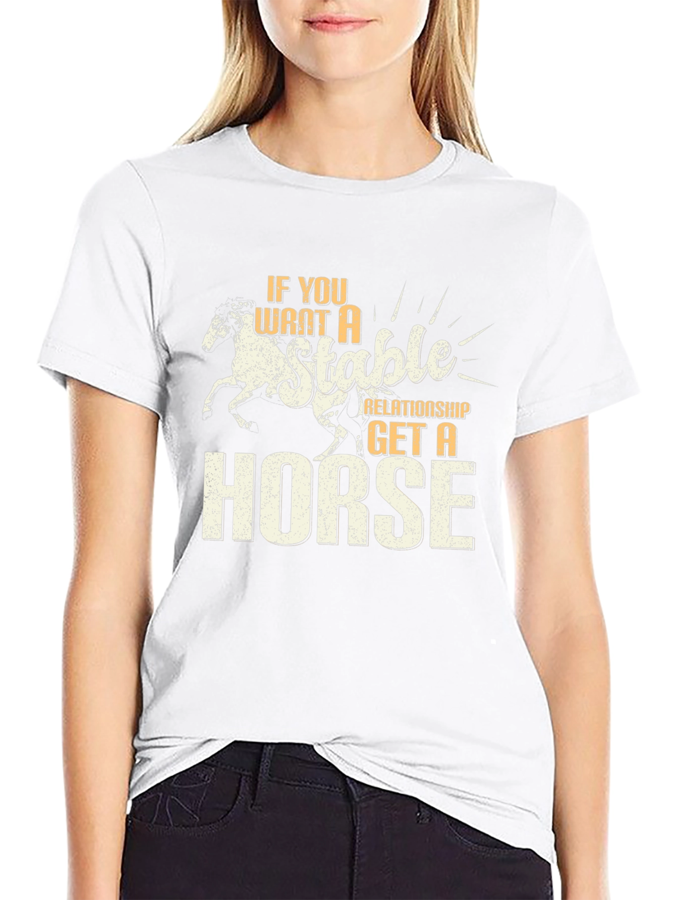 Stable Relationship Horse T-Shirt