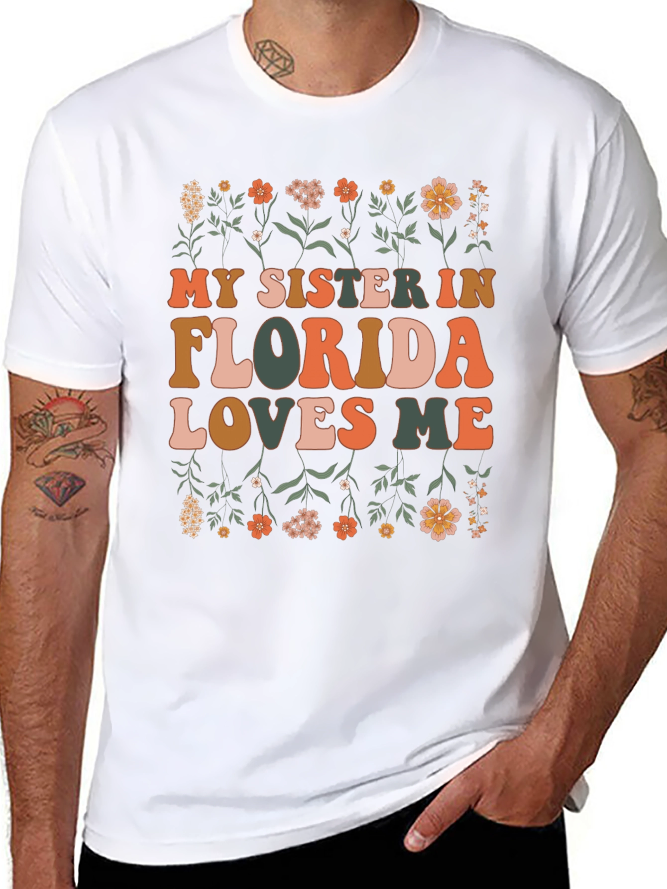 My Sister in Florida Loves Me Graphic Tee