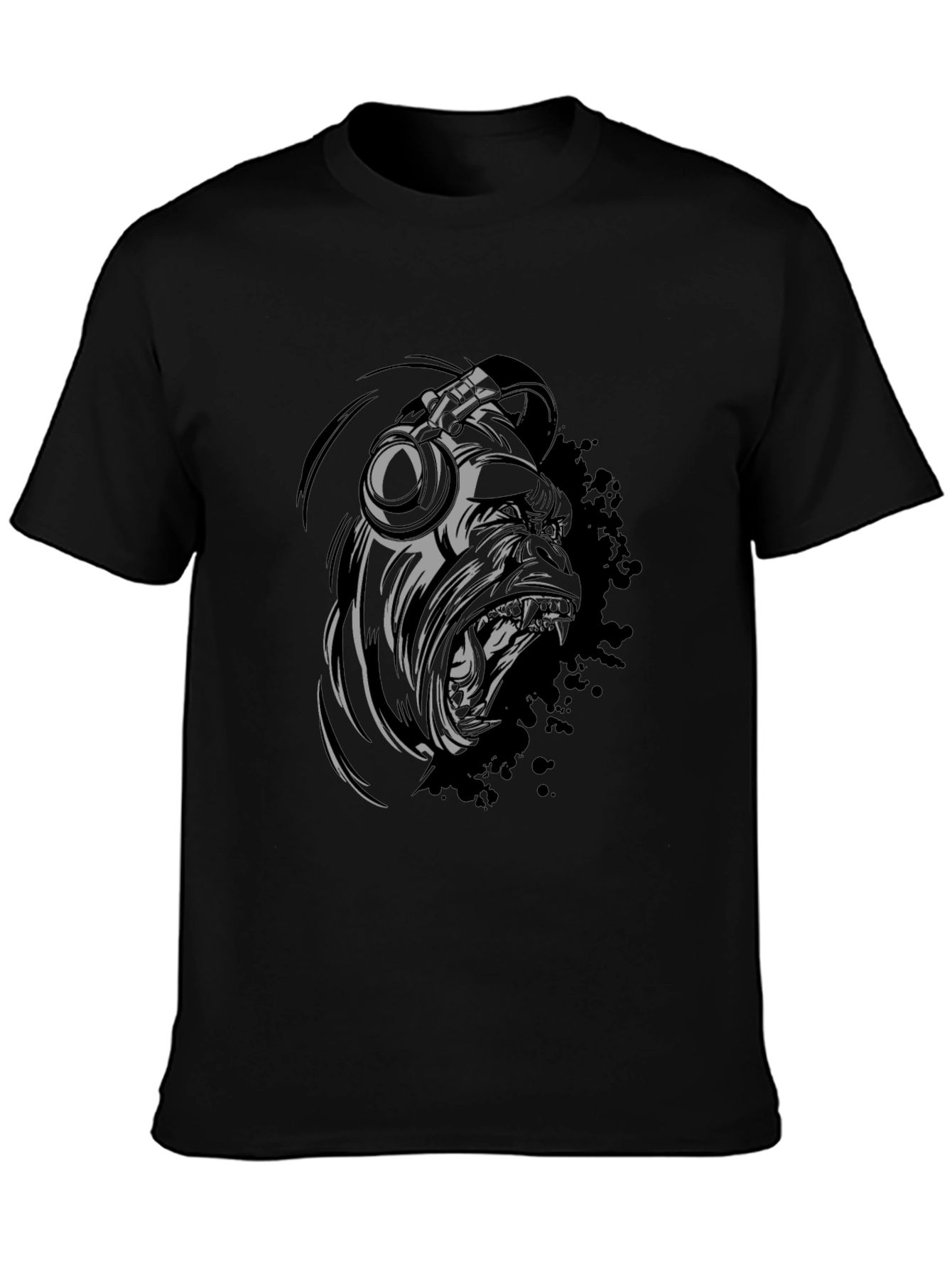 Urban Gorilla Graphic Tee - Black