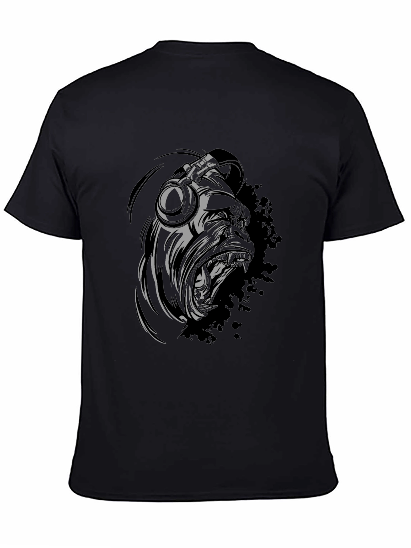 Urban Gorilla Graphic Tee - Black