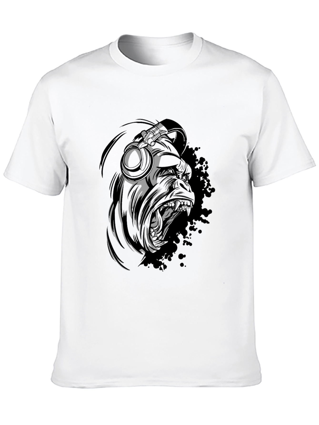 Urban Gorilla Graphic Tee - Black