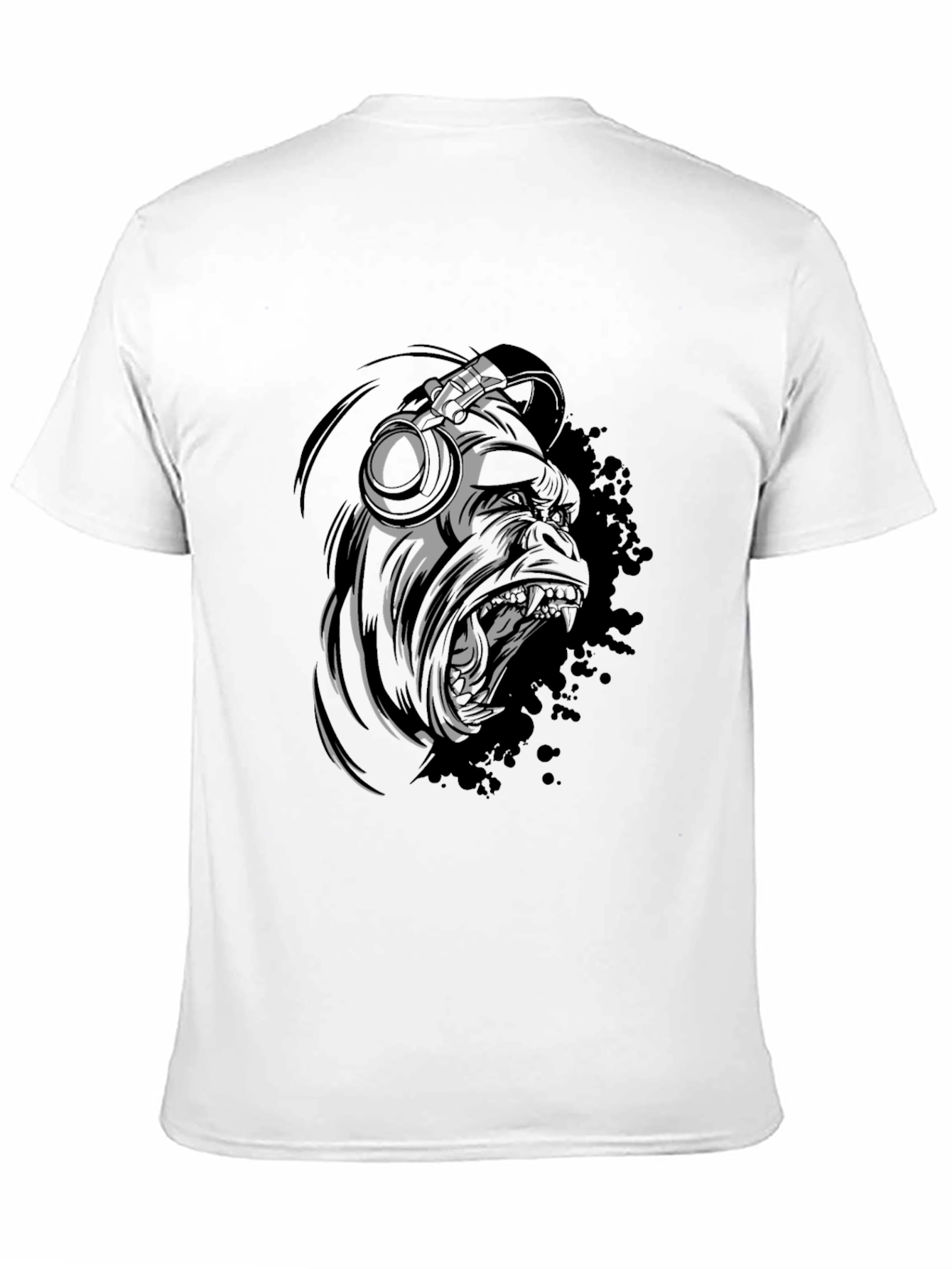 Urban Gorilla Graphic Tee - Black