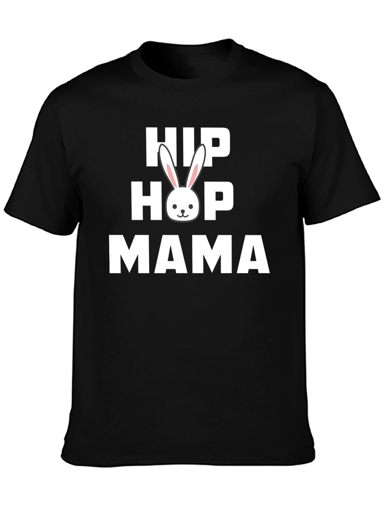 Hip Hop Mama Easter Bunny T-Shirt