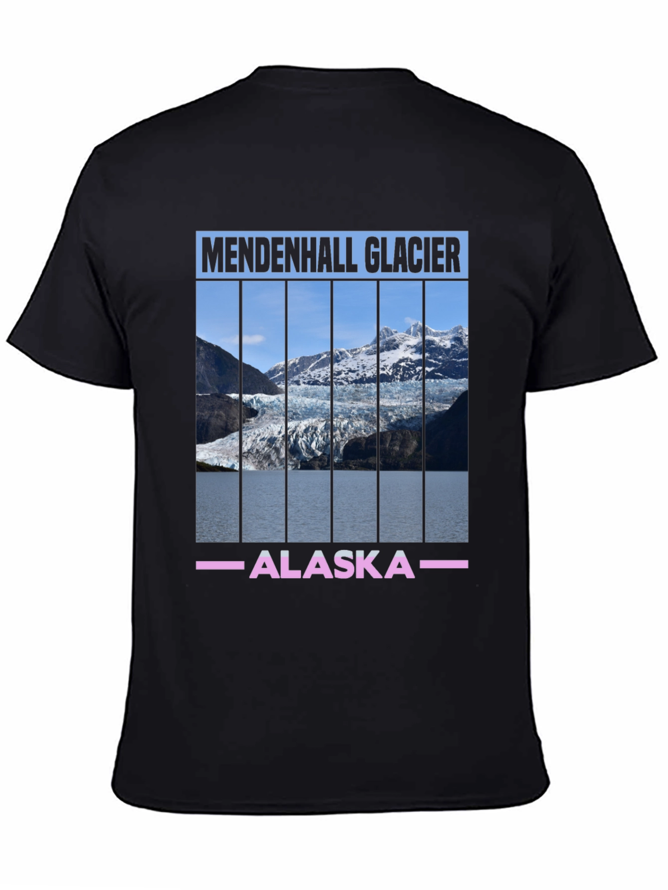 Mendenhall Glacier Alaska Graphic T-Shirt