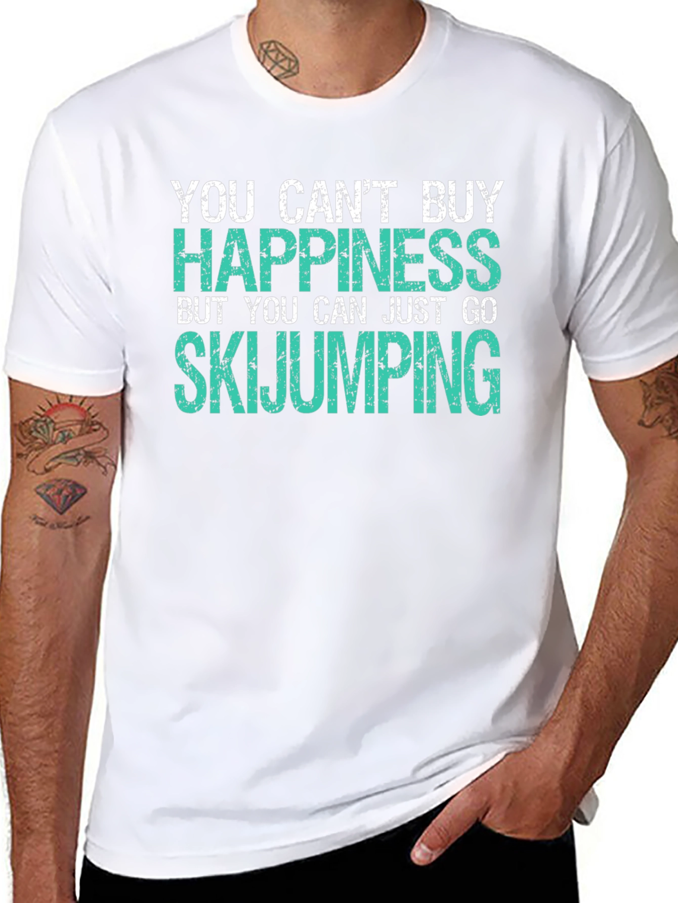 Ski Jumping Happiness T-Shirt
