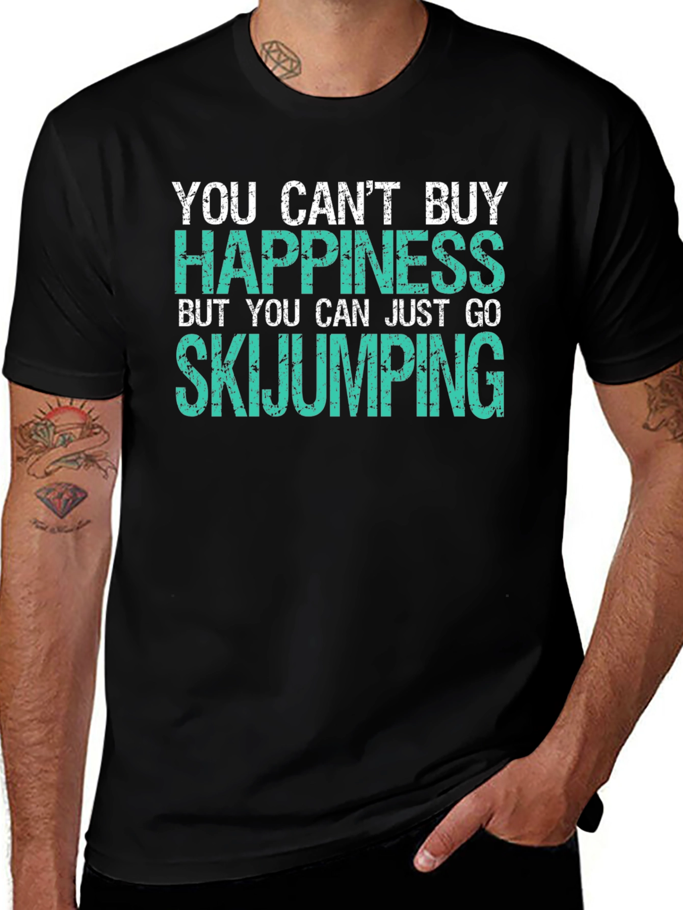 Ski Jumping Happiness T-Shirt