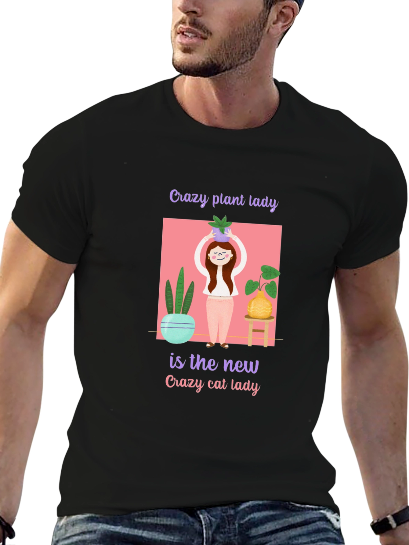Crazy Plant Lady Graphic Tee