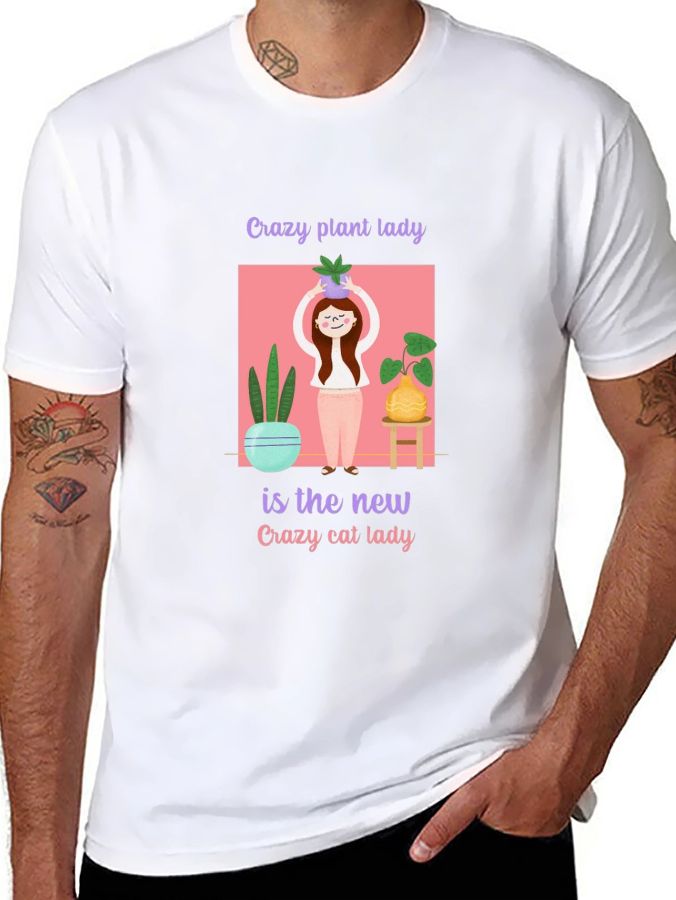 Crazy Plant Lady Graphic Tee