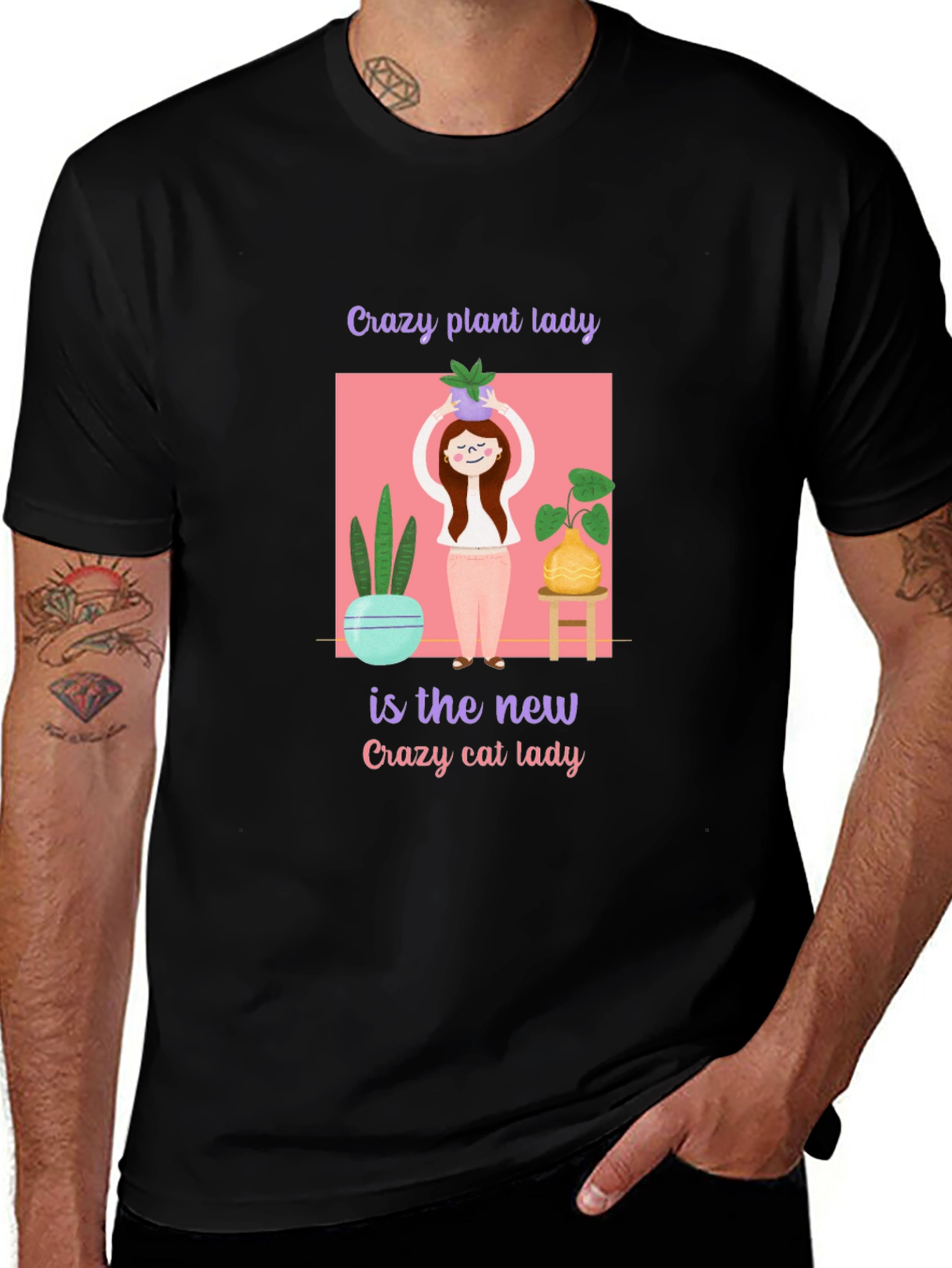 Crazy Plant Lady Graphic Tee