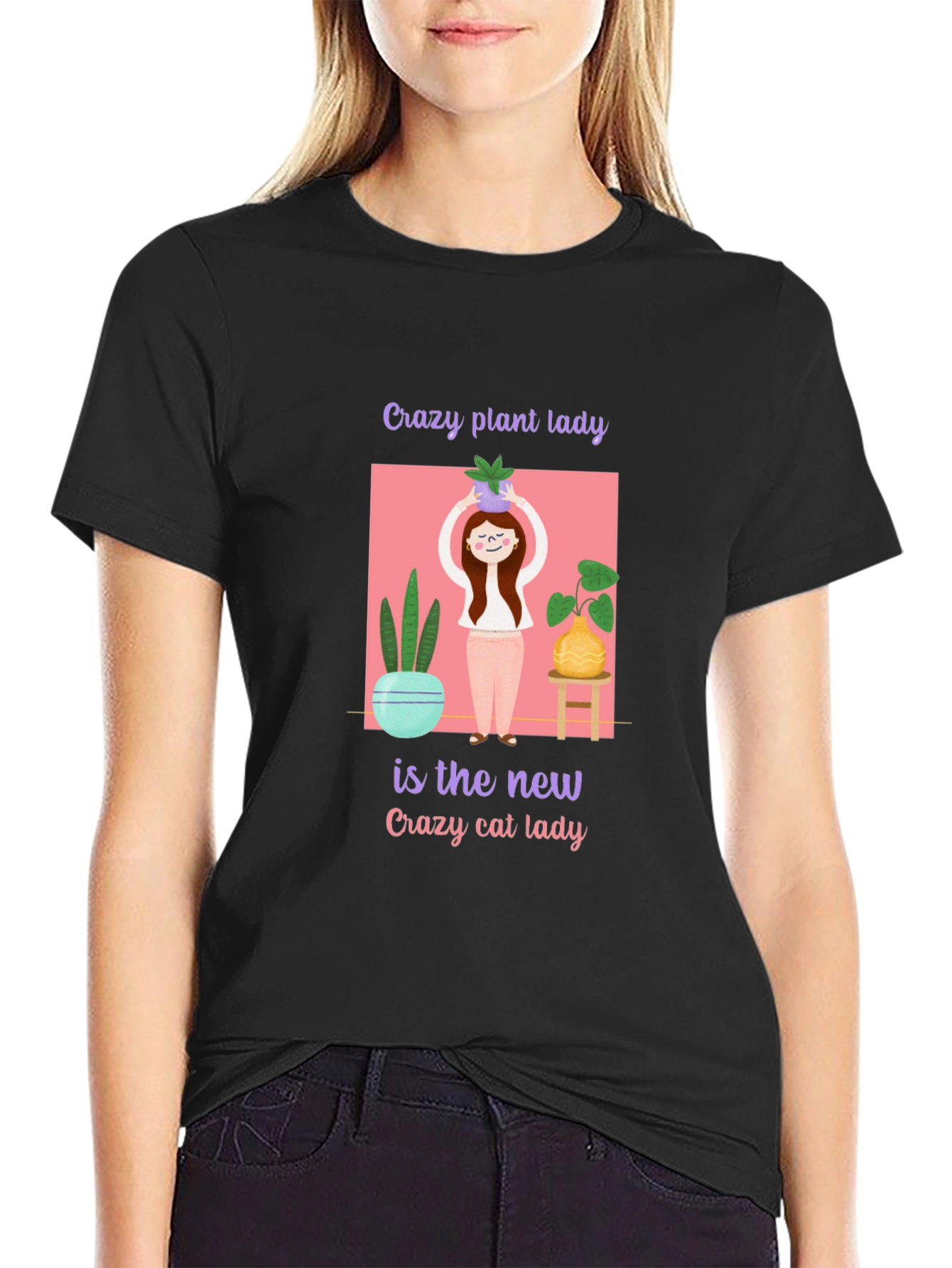 Crazy Plant Lady Graphic Tee