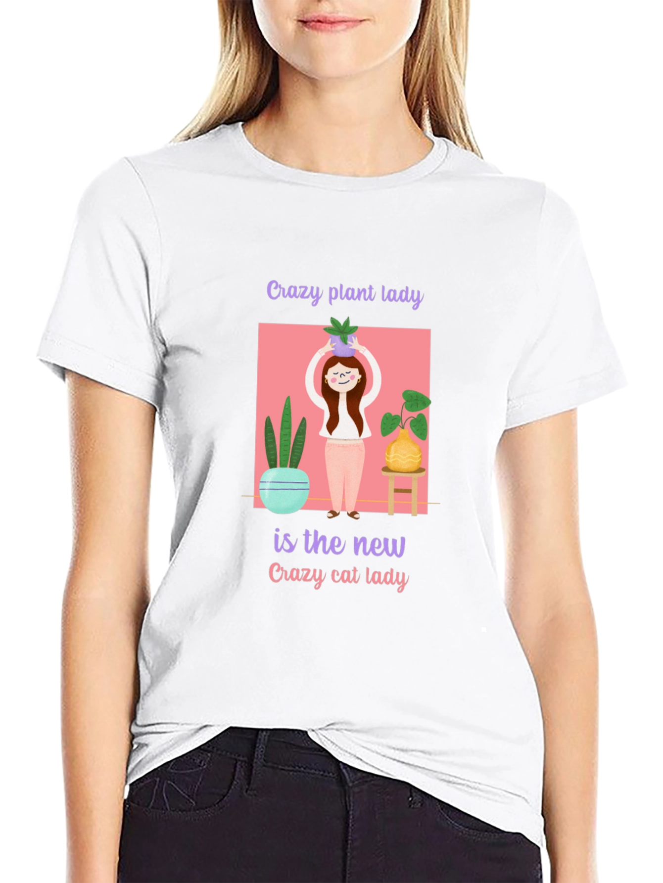 Crazy Plant Lady Graphic Tee