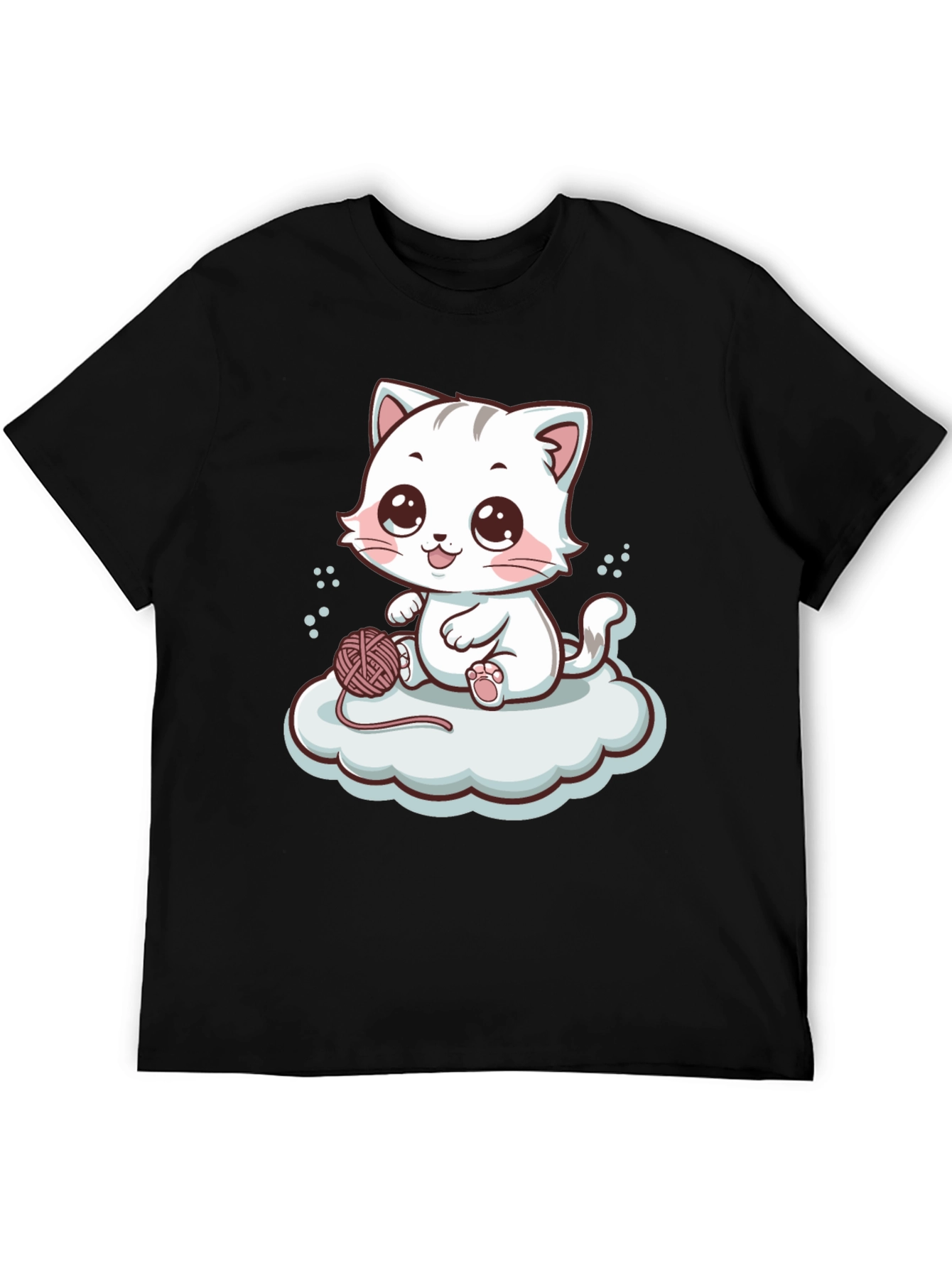 Cute Cartoon Kitten T-Shirt