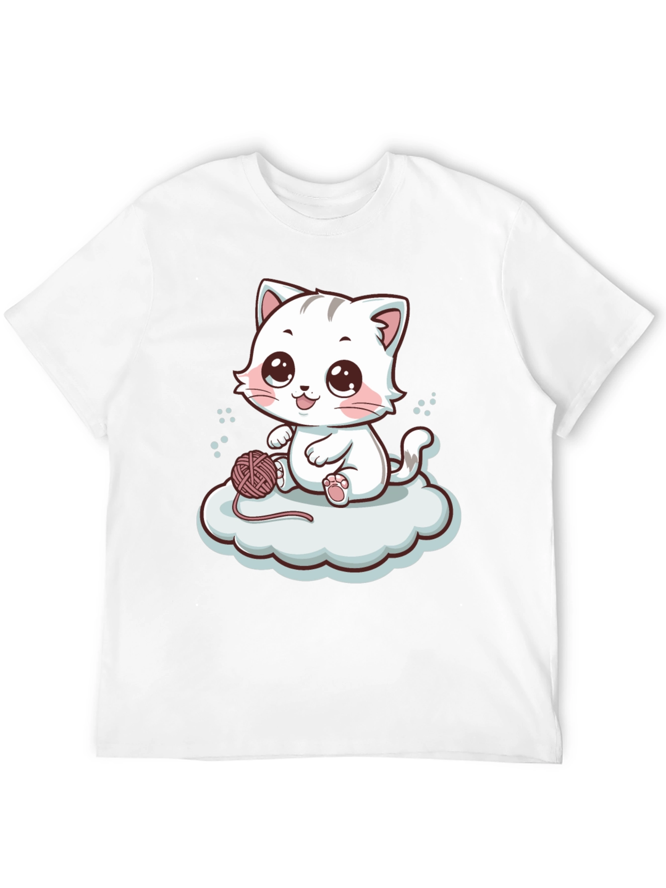 Cute Cartoon Kitten T-Shirt