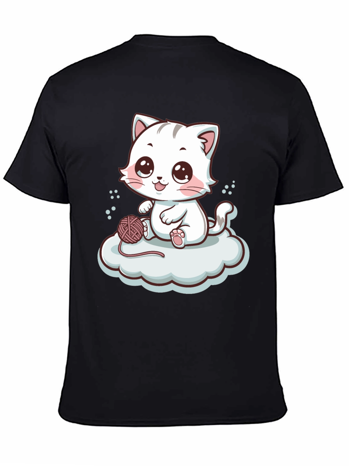 Cute Cartoon Kitten T-Shirt