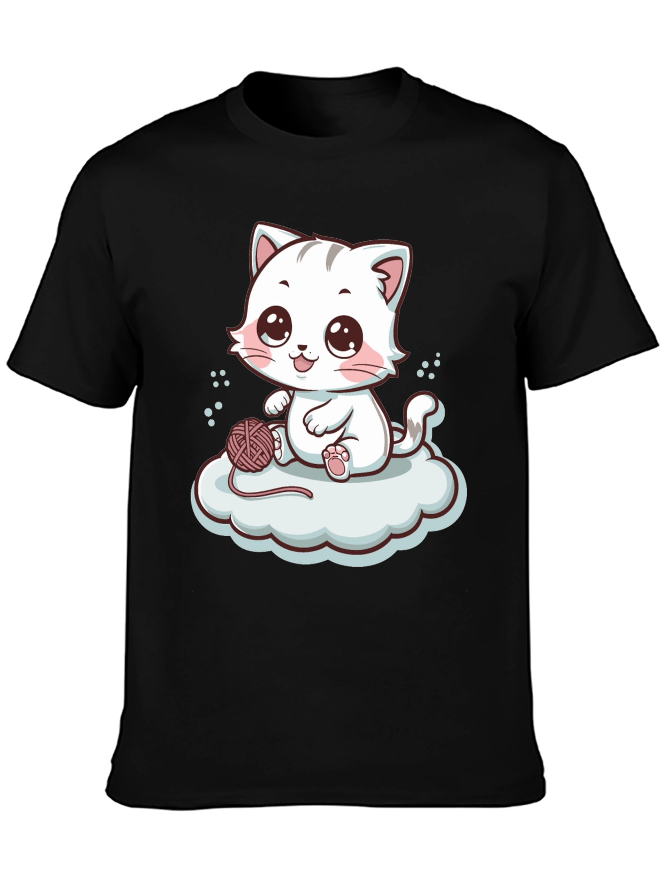 Cute Cartoon Kitten T-Shirt