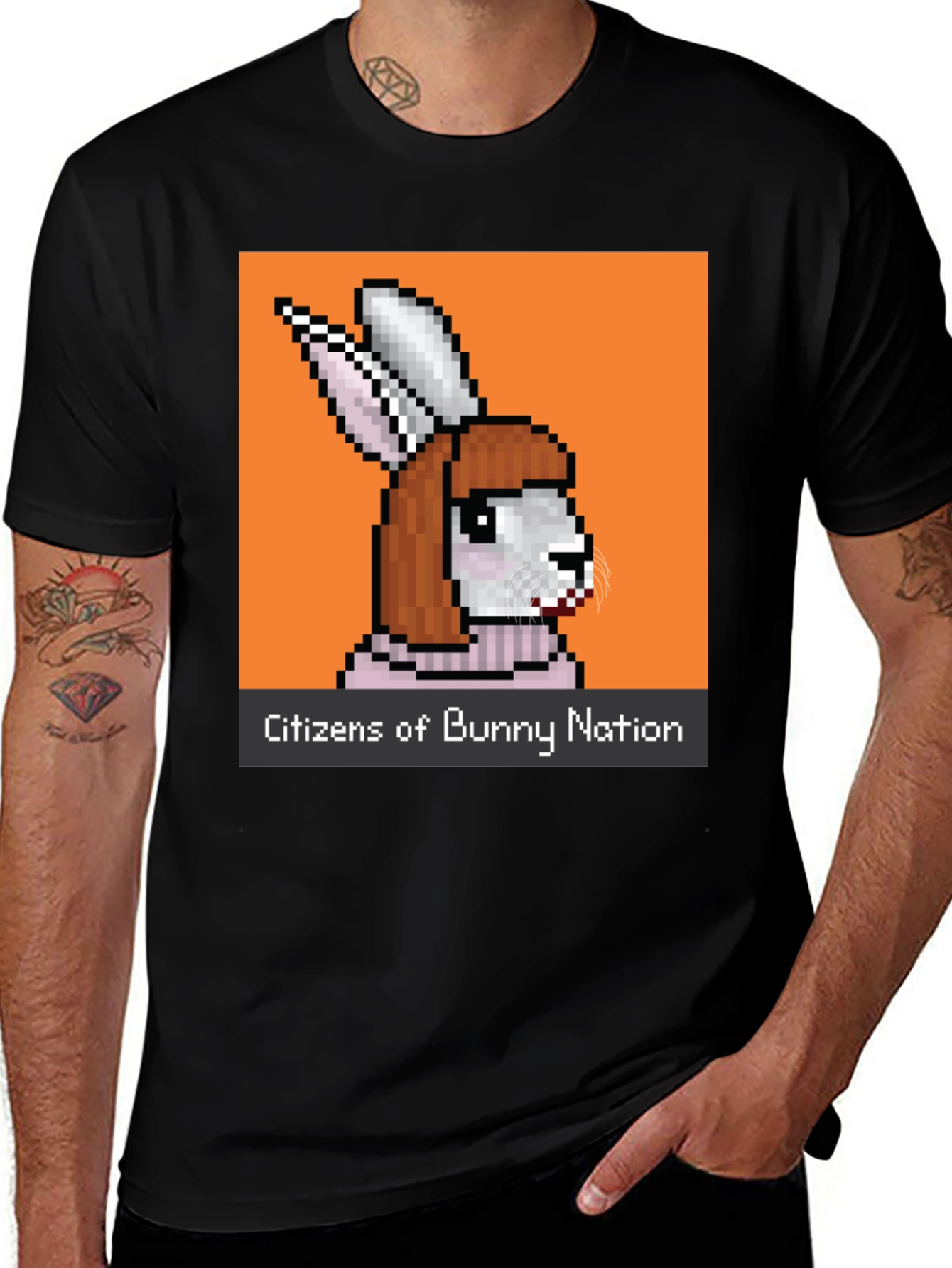 Bunny Nation Graphic T-Shirt