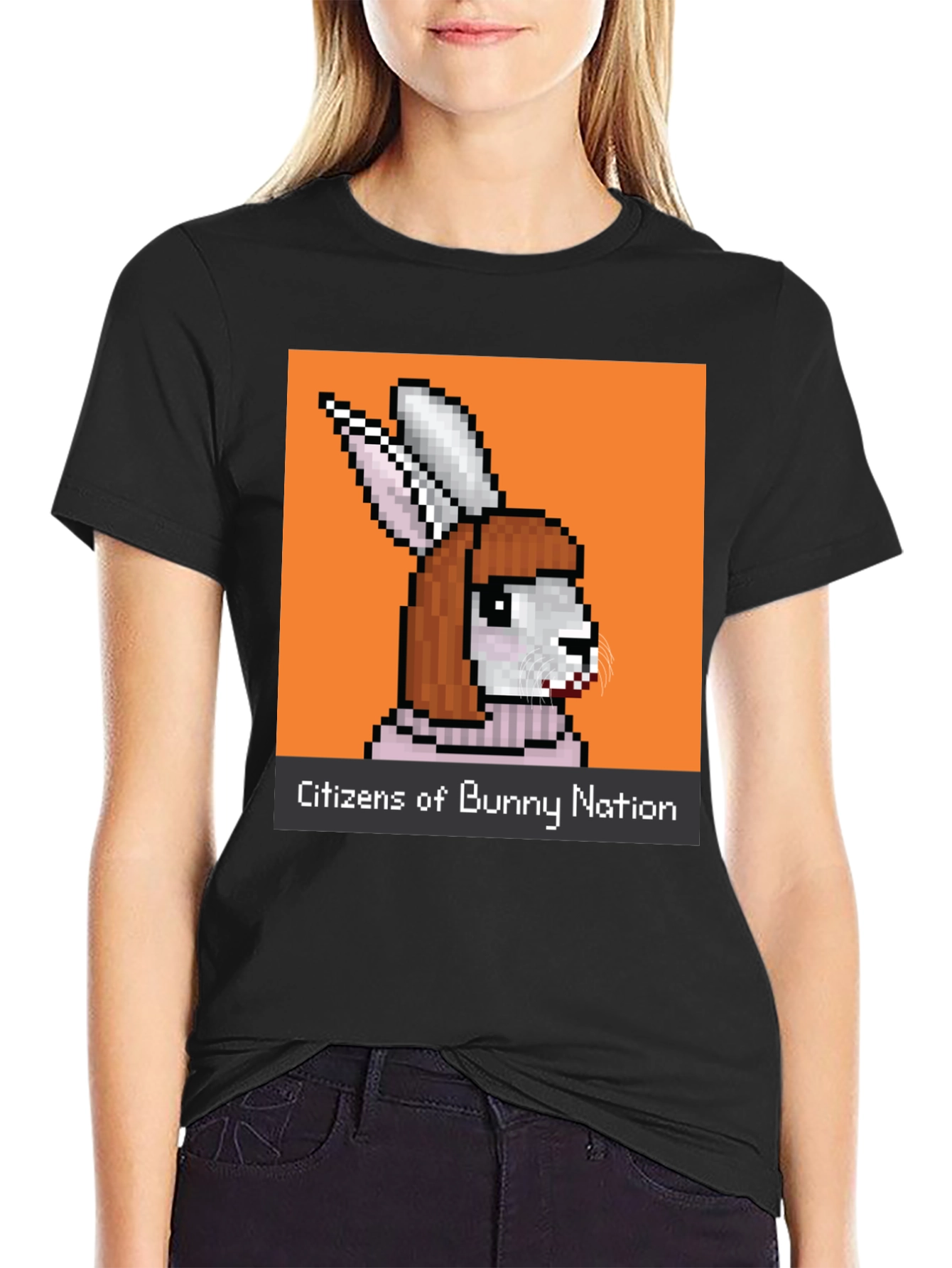 Bunny Nation Graphic T-Shirt