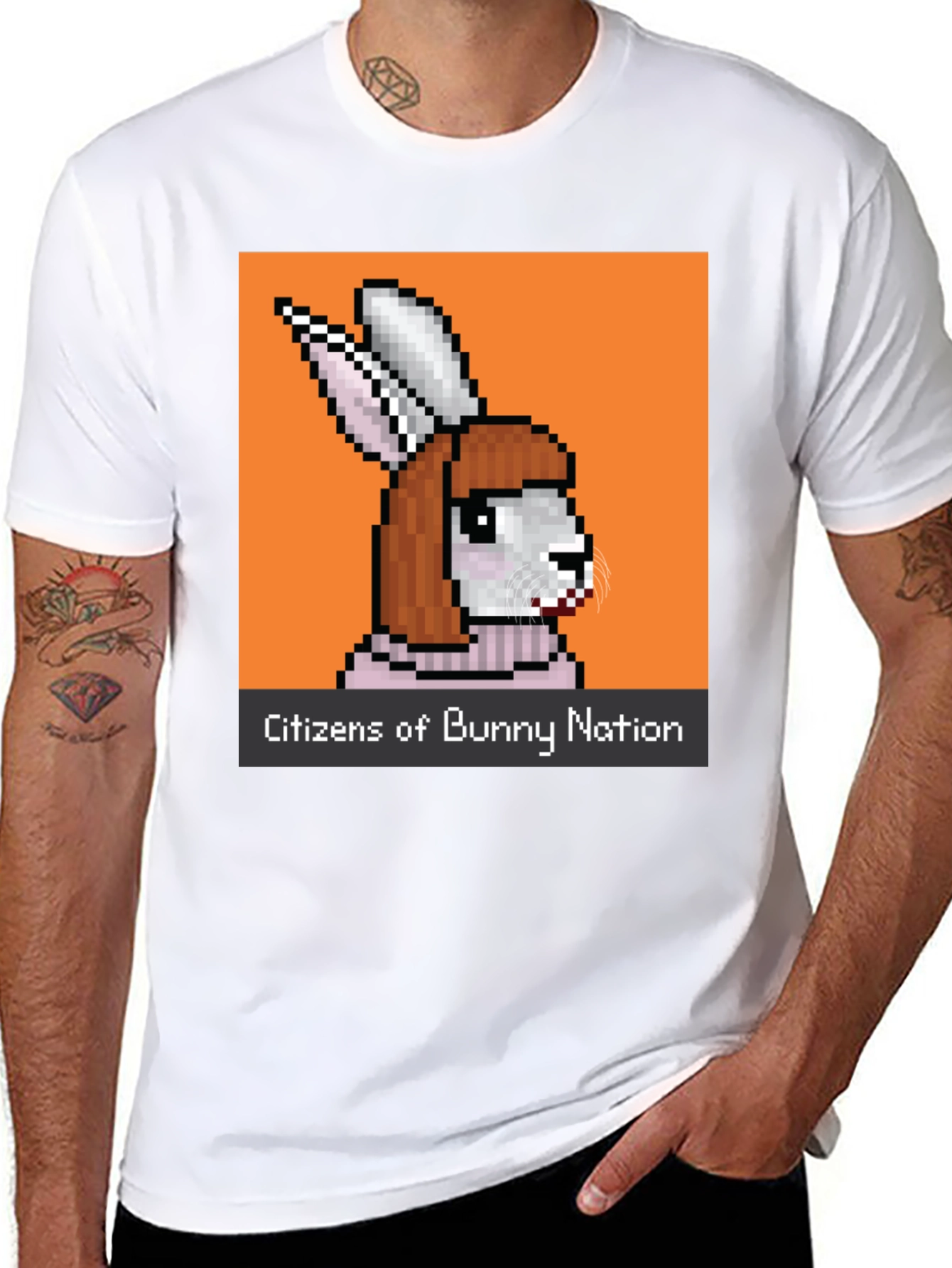 Bunny Nation Graphic T-Shirt
