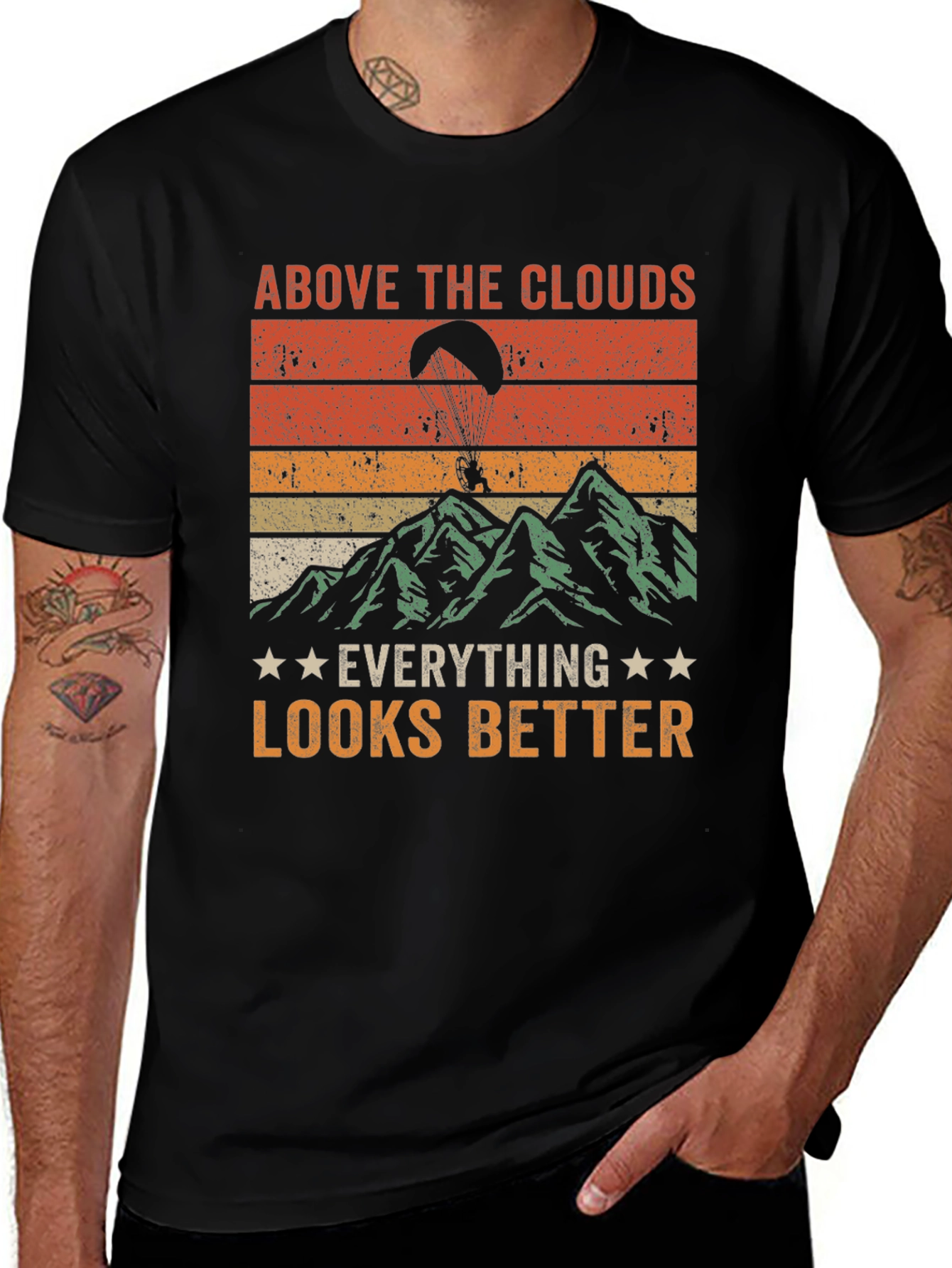 Above the Clouds T-Shirt - Adventure Seeker Tee