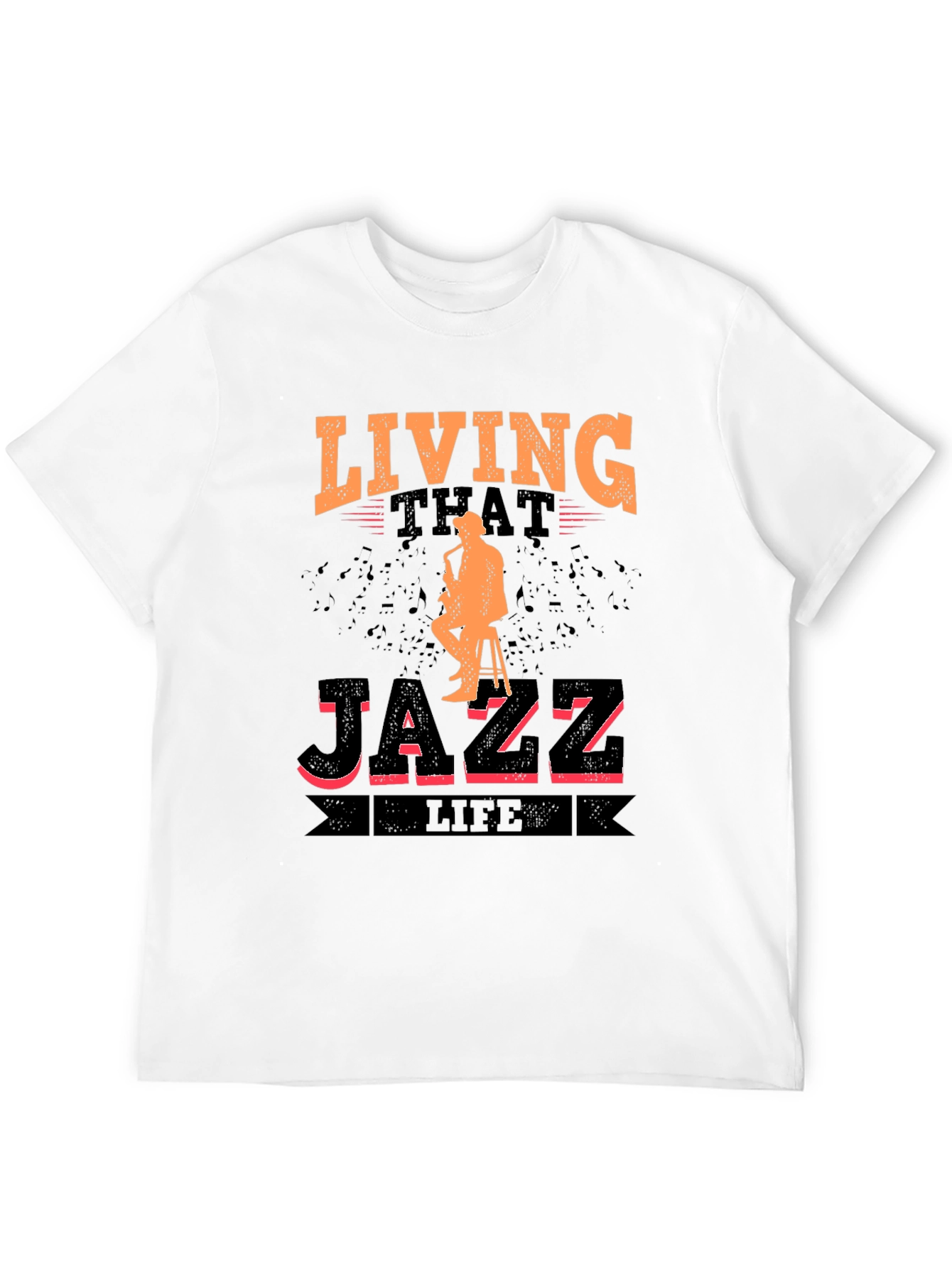 Living That Jazz Life Graphic T-Shirt