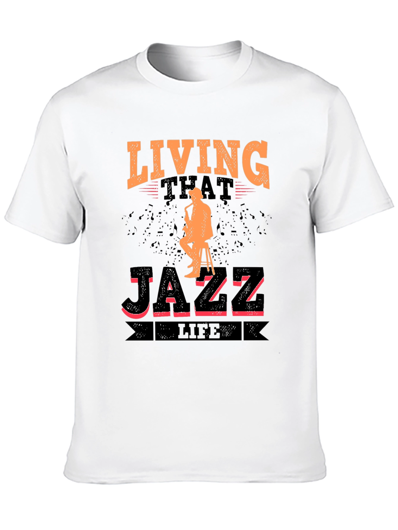 Living That Jazz Life Graphic T-Shirt