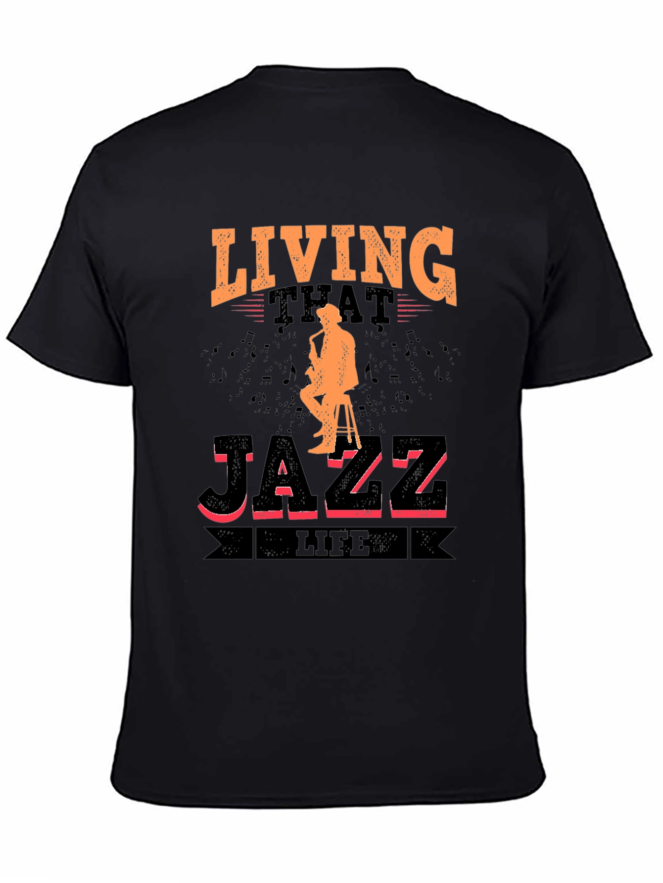 Living That Jazz Life Graphic T-Shirt