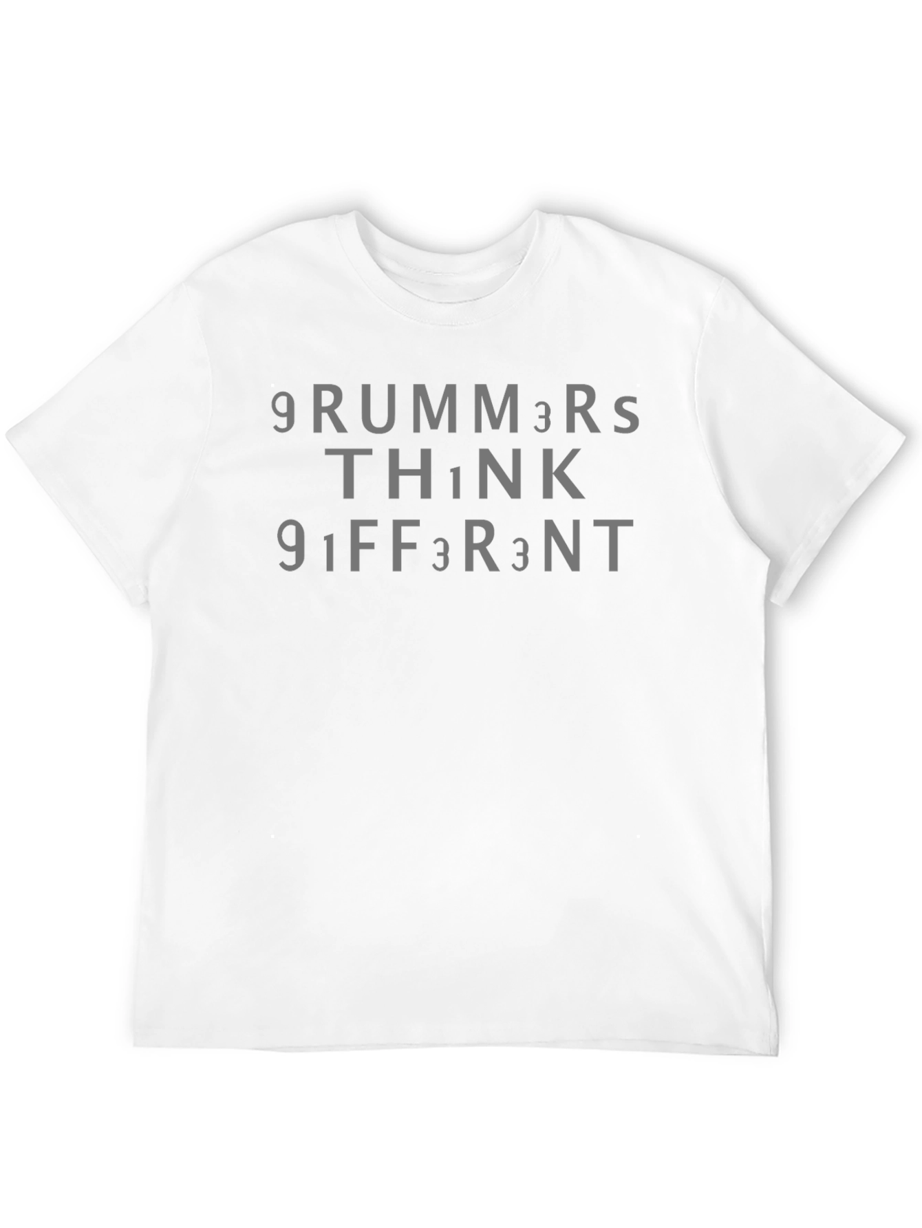 9 Rummers Think Different Black Tee Shirt