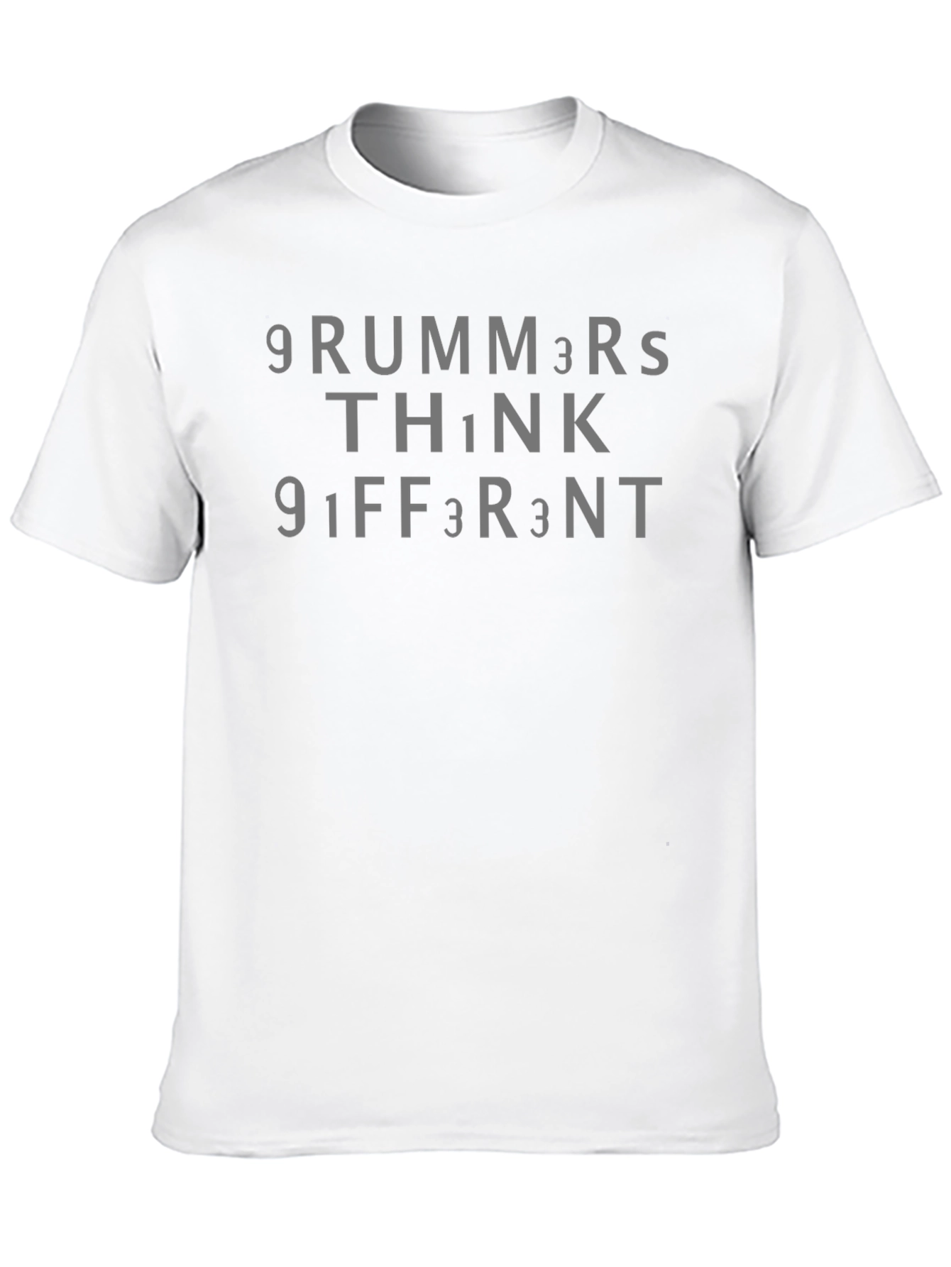 9 Rummers Think Different Black Tee Shirt