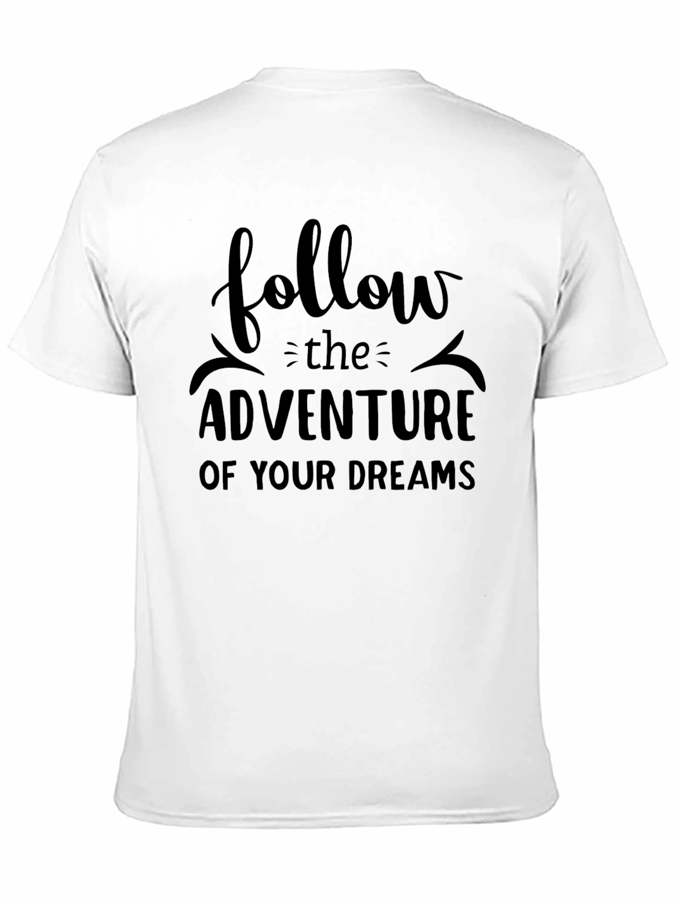 Adventure Dreams Black Graphic Tee