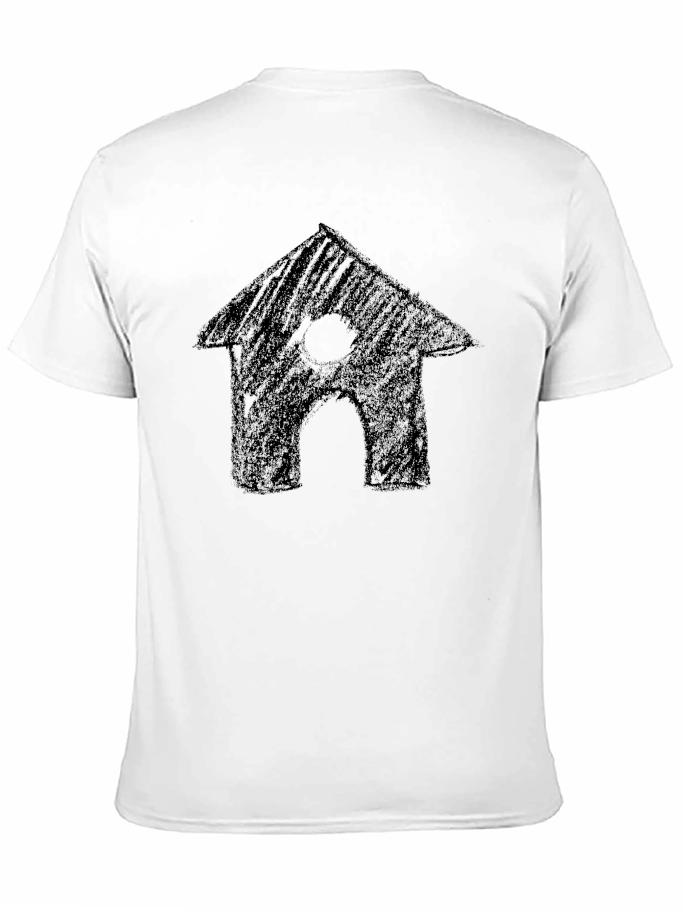 Birdhouse Sketch Graphic Tee - Mens Black Casual Shirt