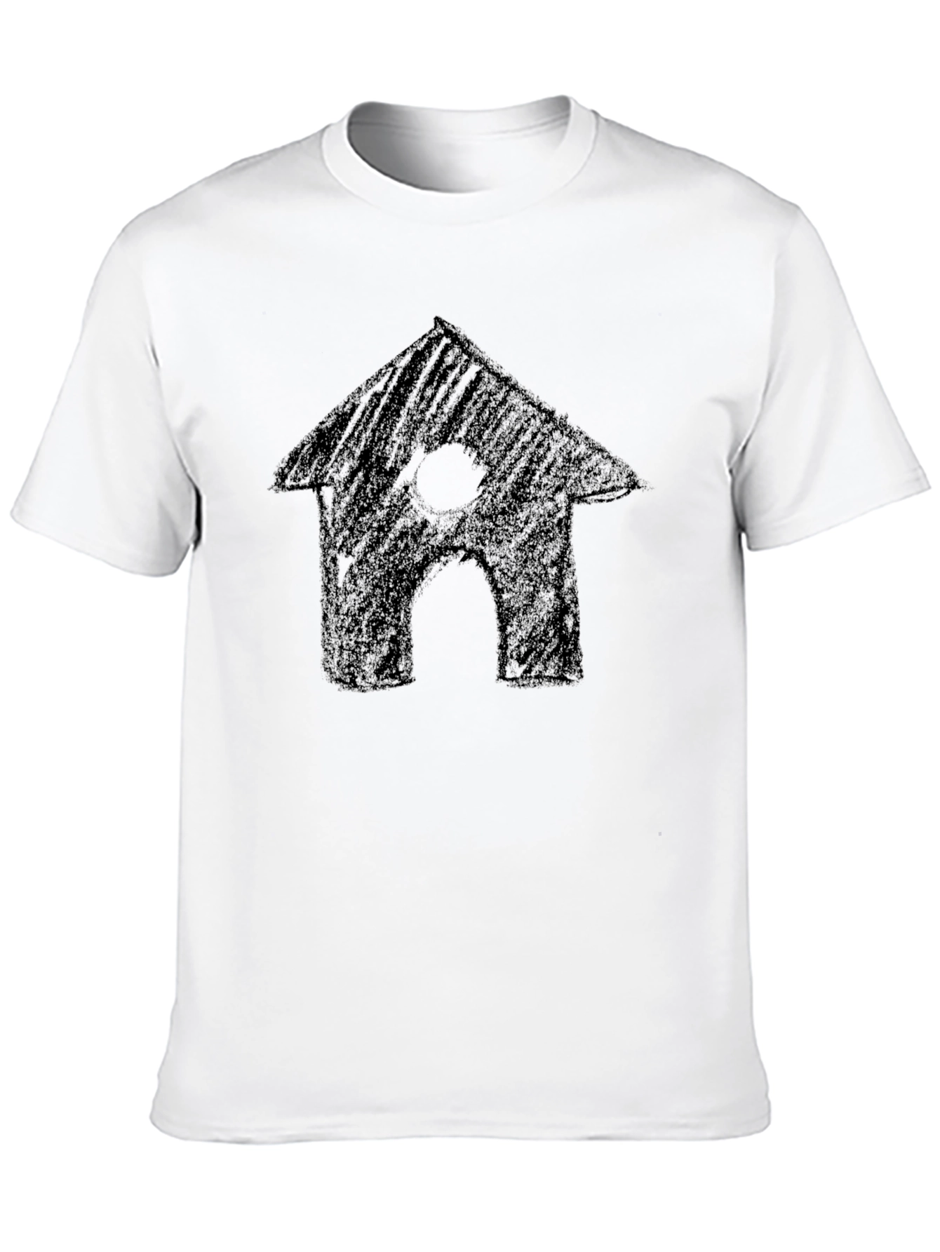 Birdhouse Sketch Graphic Tee - Mens Black Casual Shirt