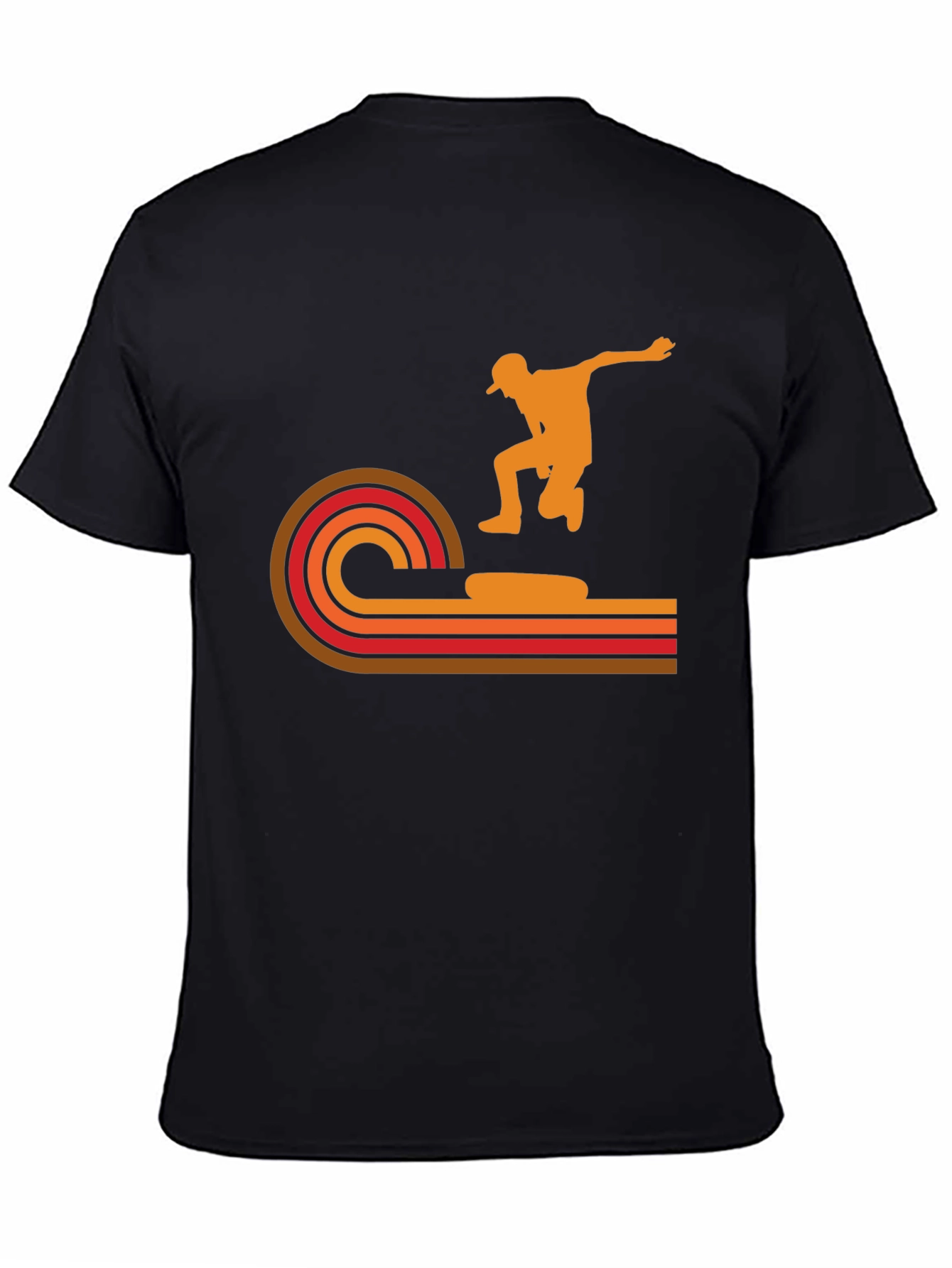 Retro Skater Graphic T-Shirt