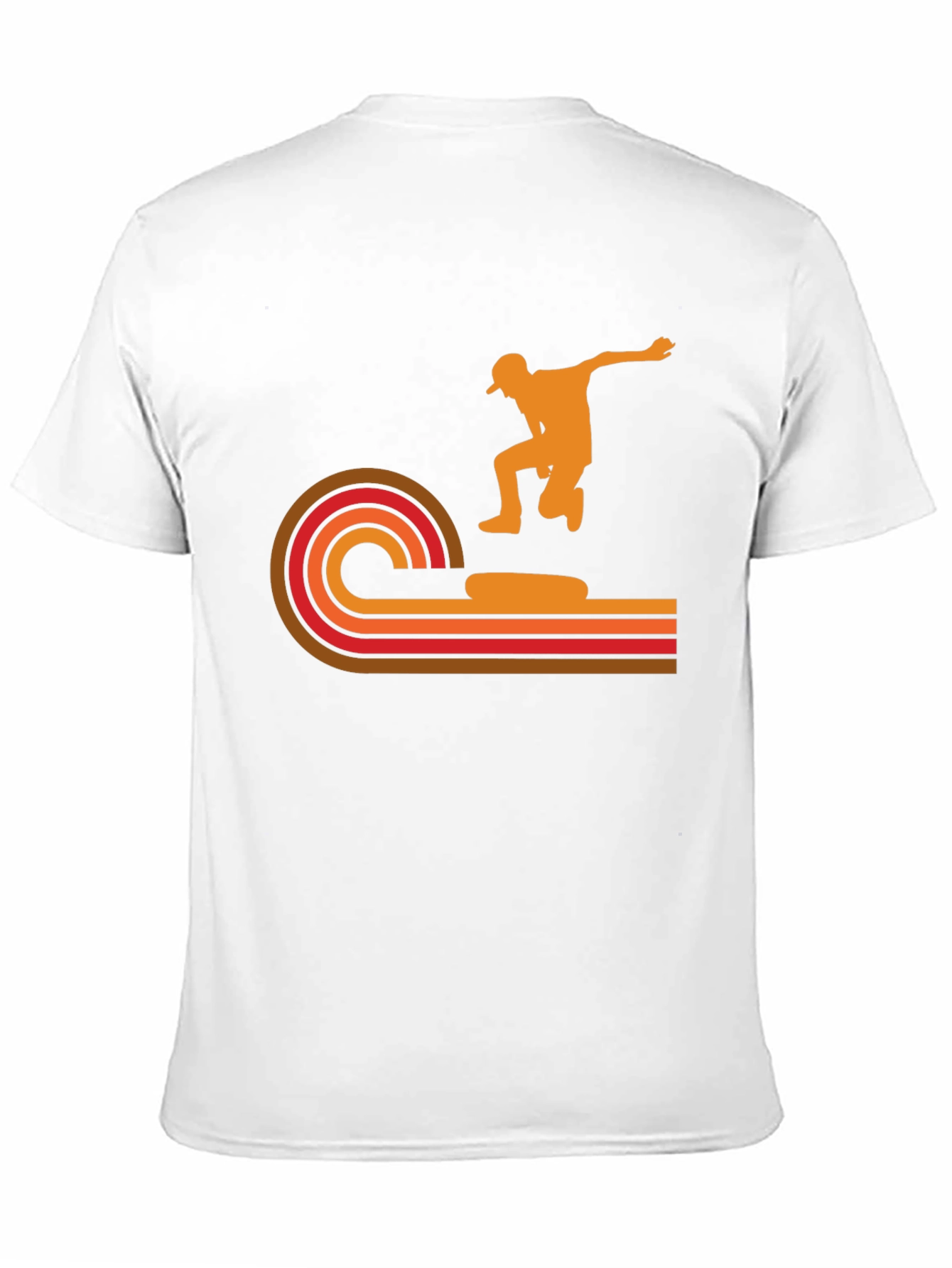 Retro Skater Graphic T-Shirt