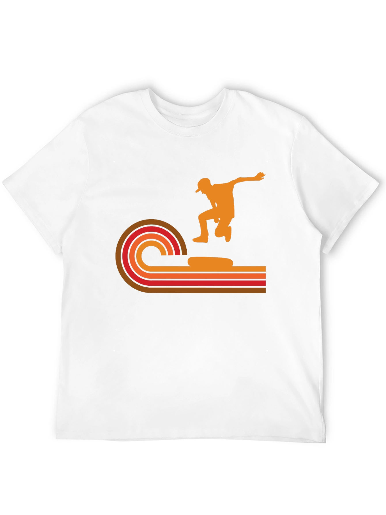 Retro Skater Graphic T-Shirt