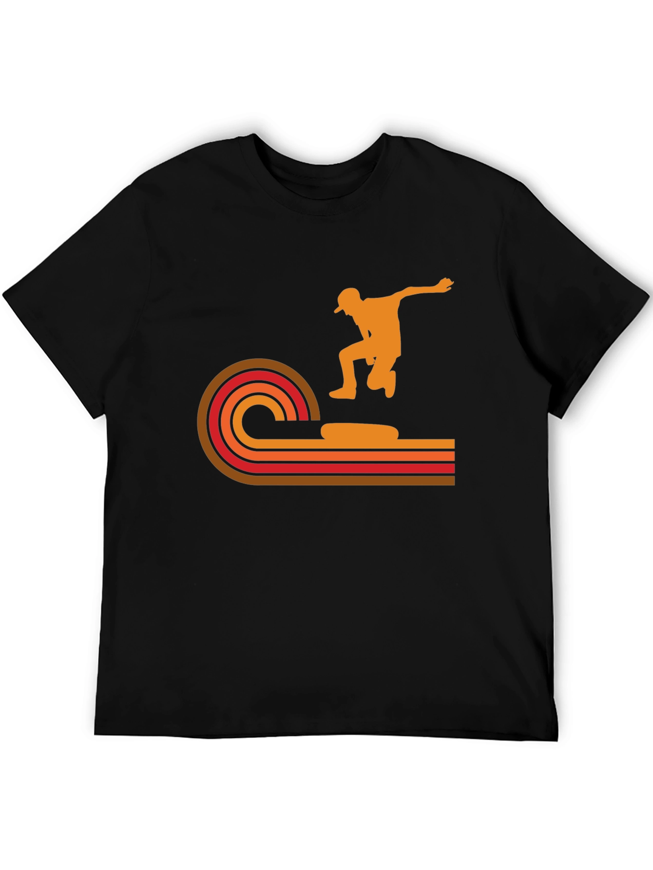 Retro Skater Graphic T-Shirt