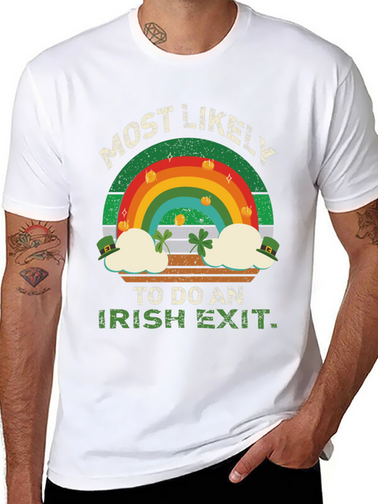 Irish Exit St. Patricks Day T-Shirt