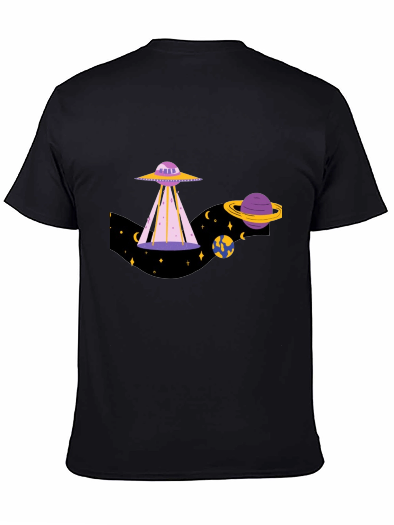 UFO Graphic T-Shirt - Space Adventure Tee