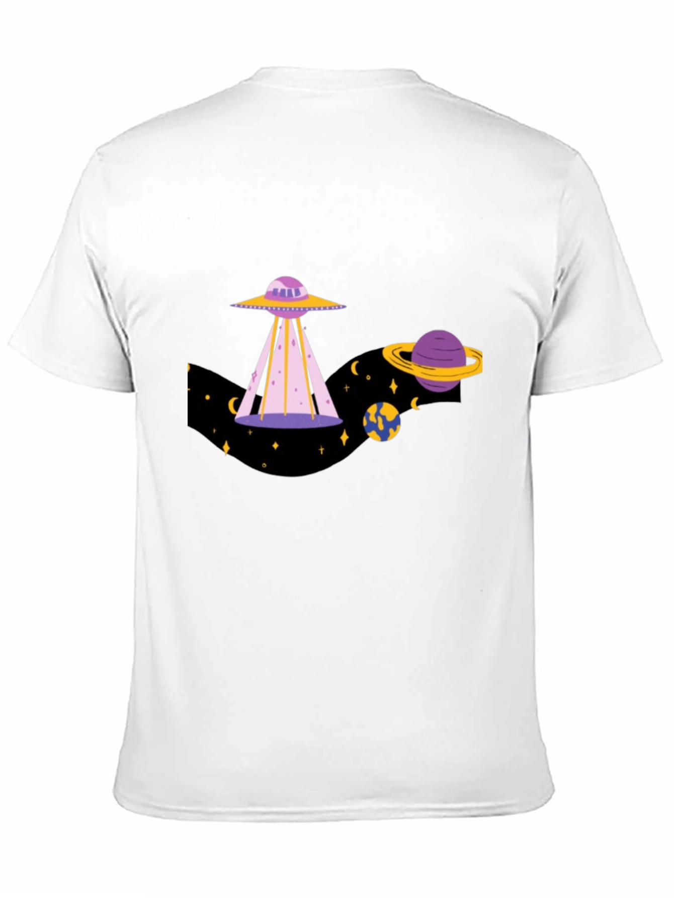 UFO Graphic T-Shirt - Space Adventure Tee