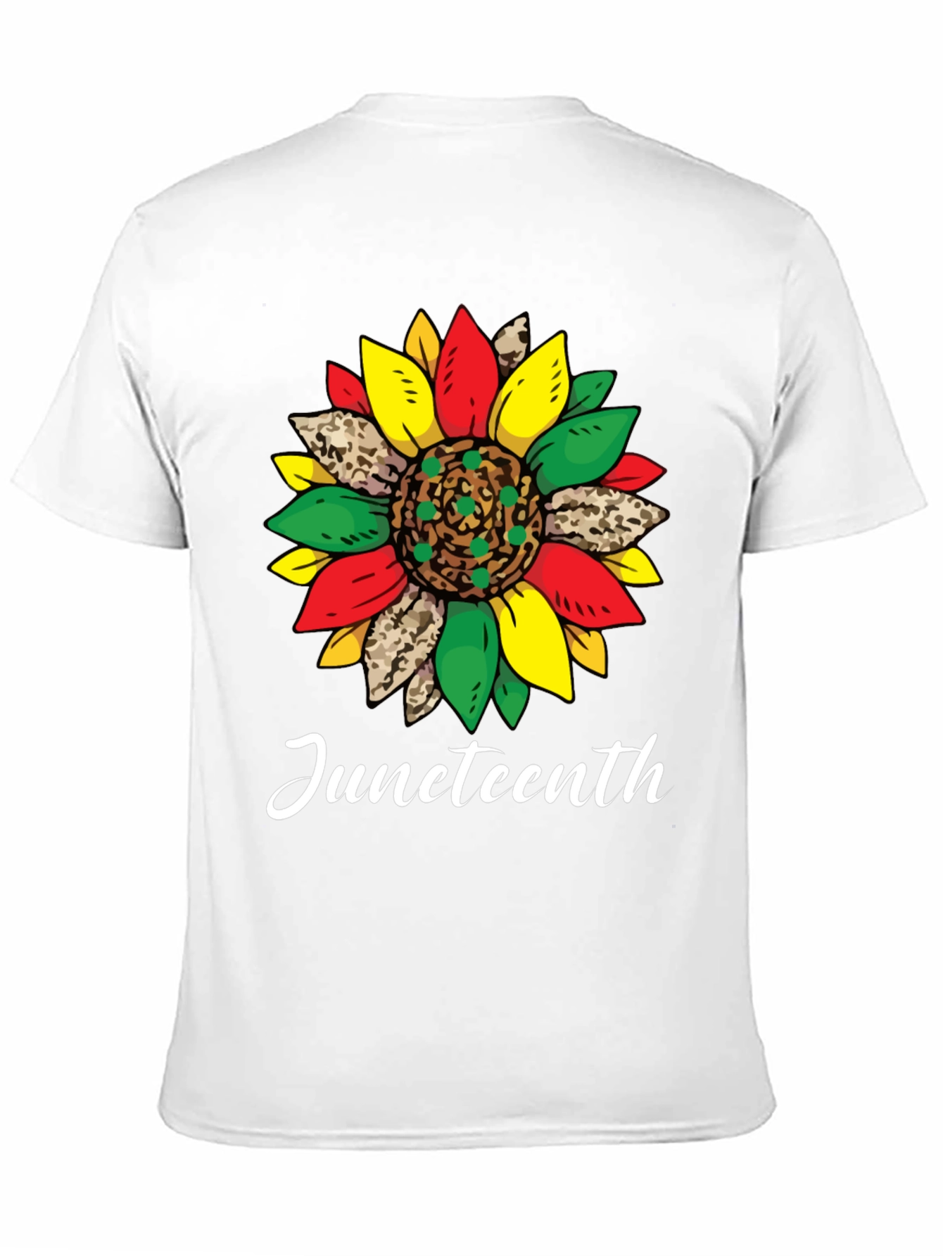 Juneteenth Sunflower Graphic T-Shirt