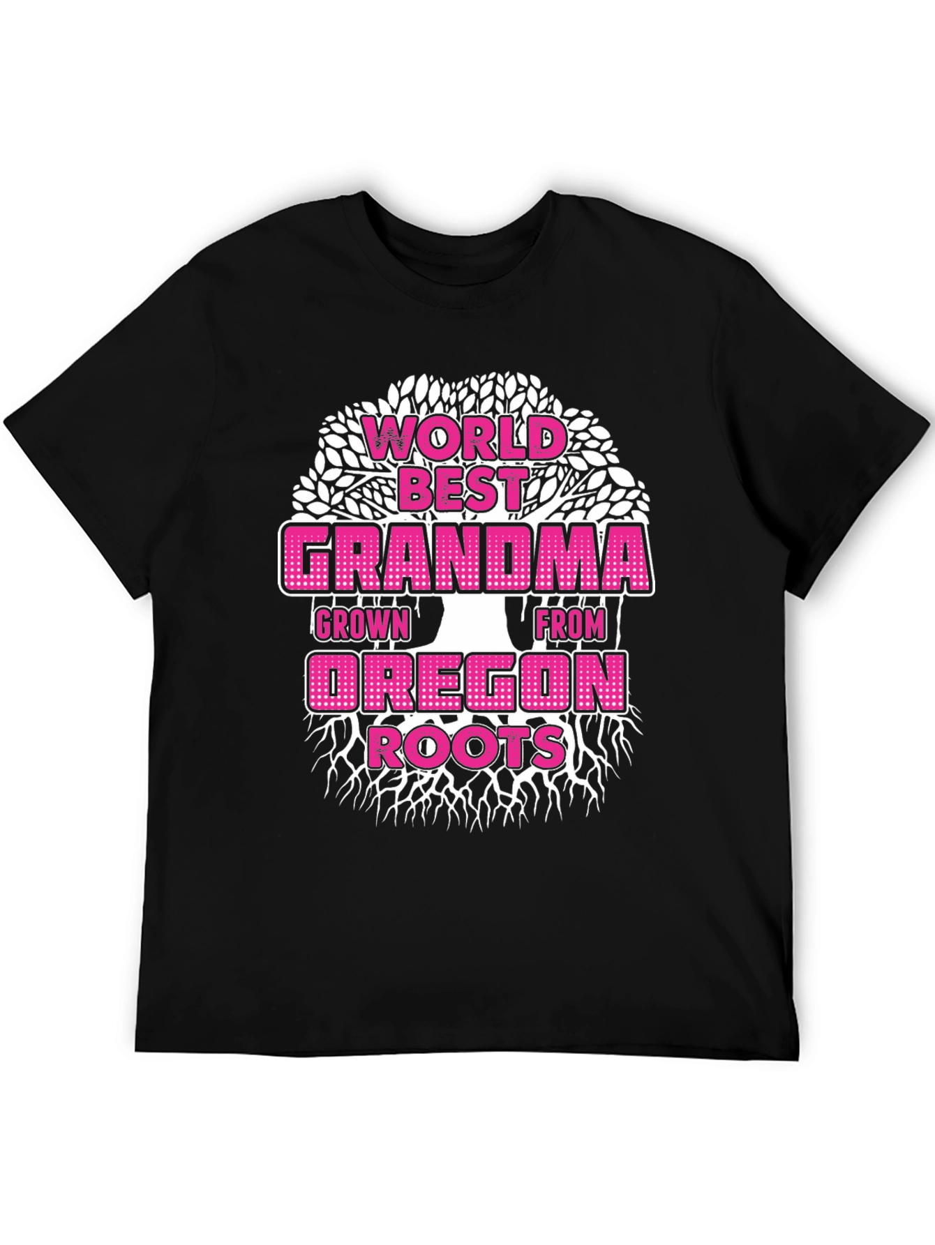 Worlds Best Grandma Oregon Roots T-Shirt