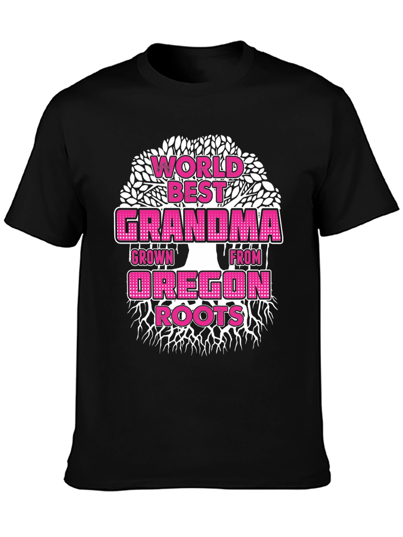 Worlds Best Grandma Oregon Roots T-Shirt
