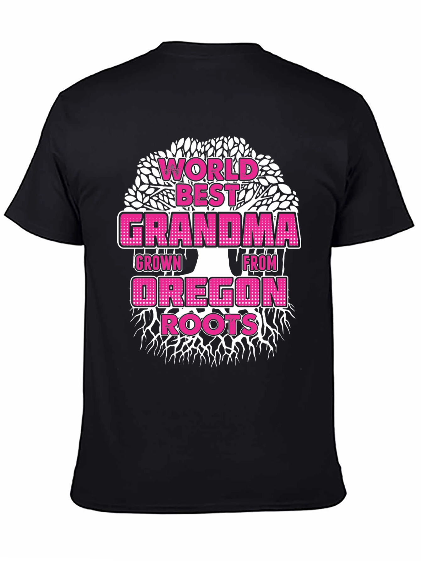 Worlds Best Grandma Oregon Roots T-Shirt
