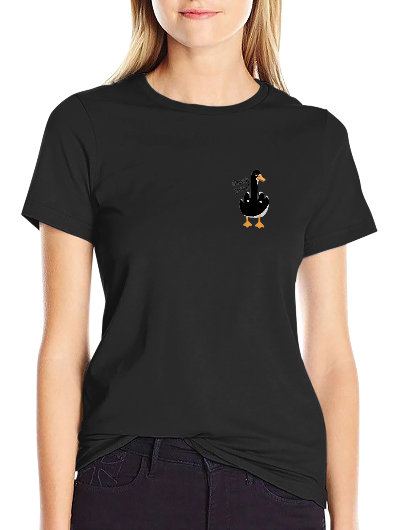 Duck You T-Shirt: Funny Offensive Bird Humor Tee