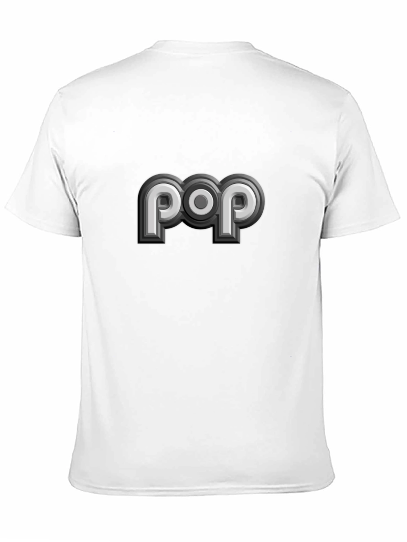 Retro POP Graphic Tee - Stylish Black T-Shirt