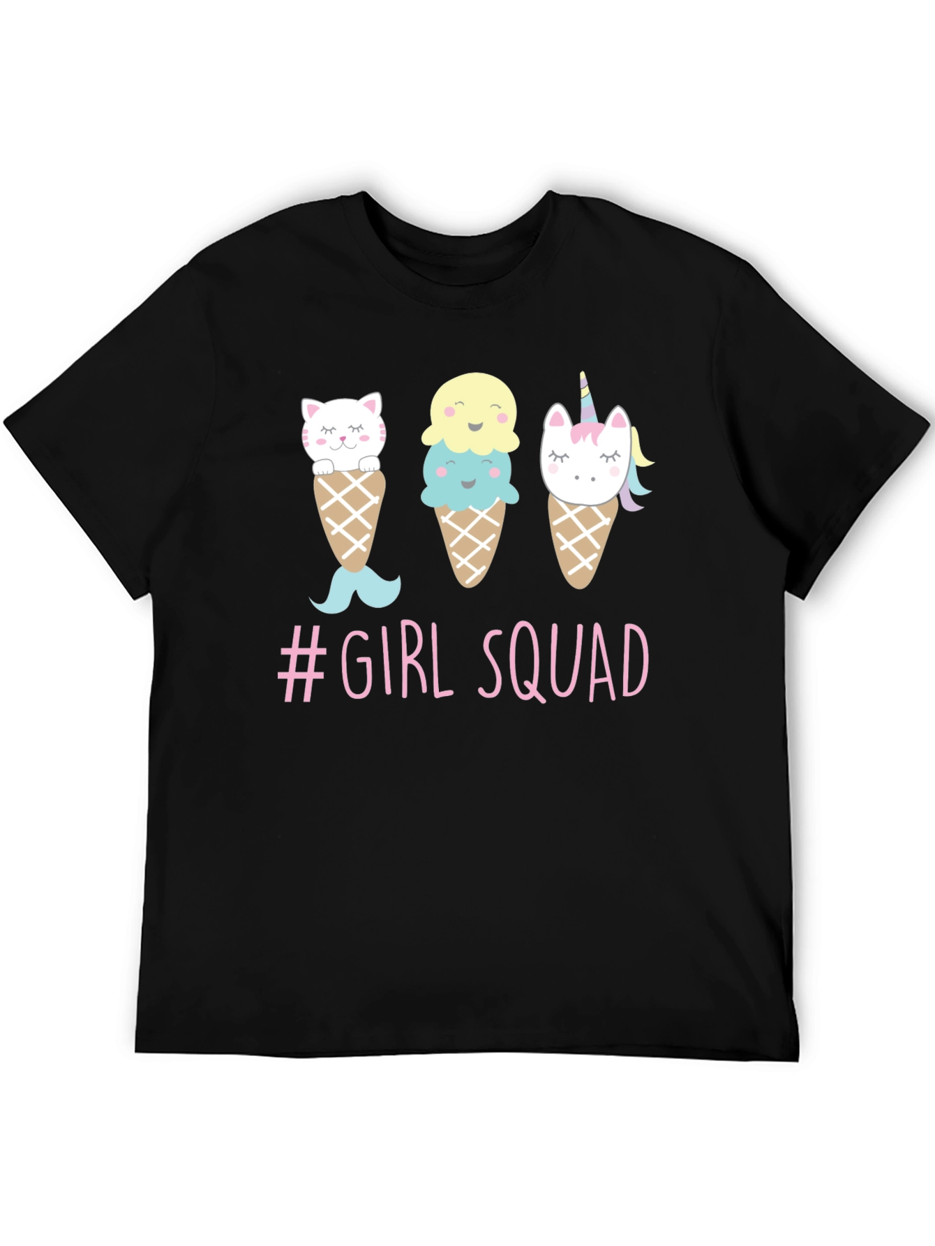 Girl Squad Cute Cartoon Tee
