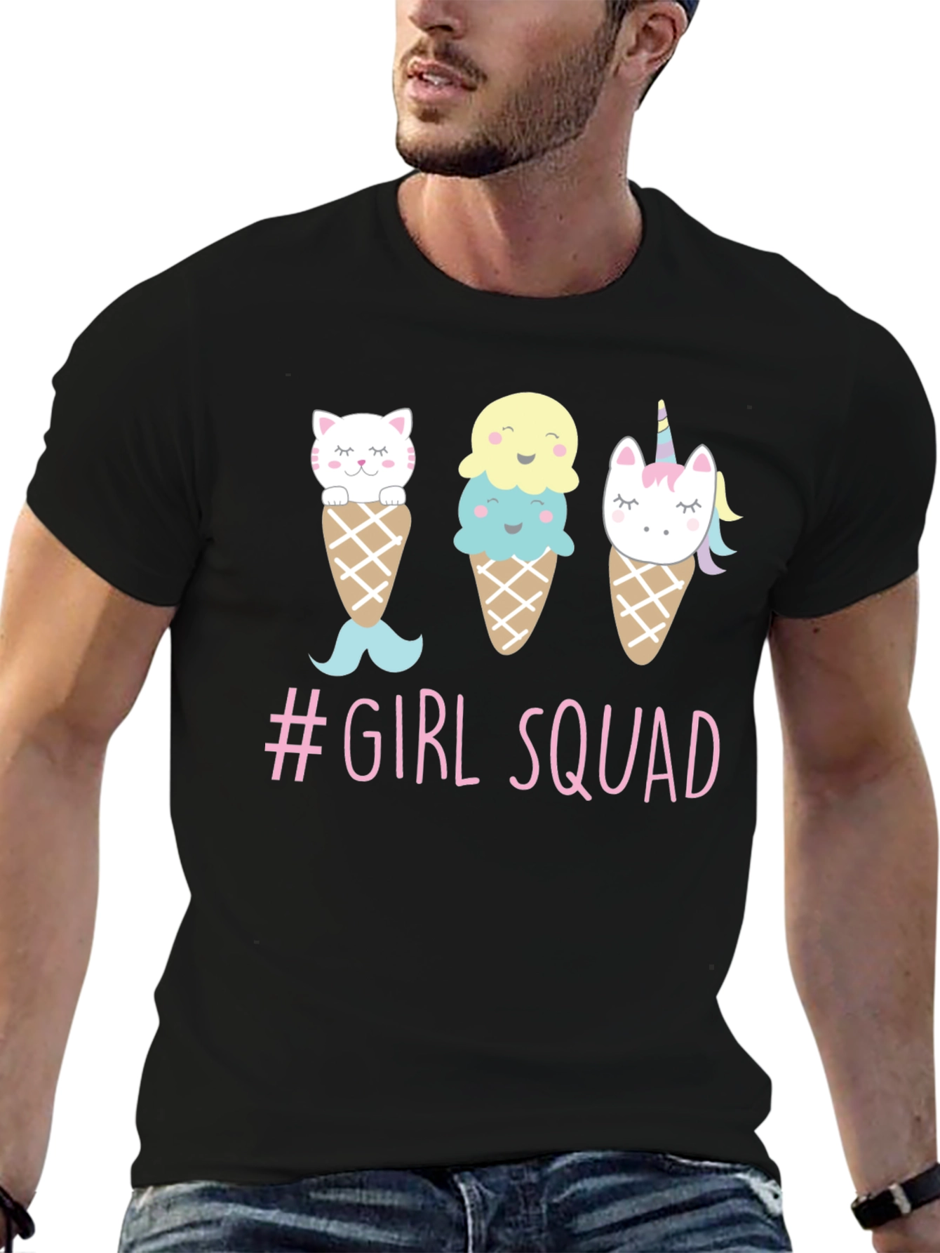 Girl Squad Cute Cartoon Tee