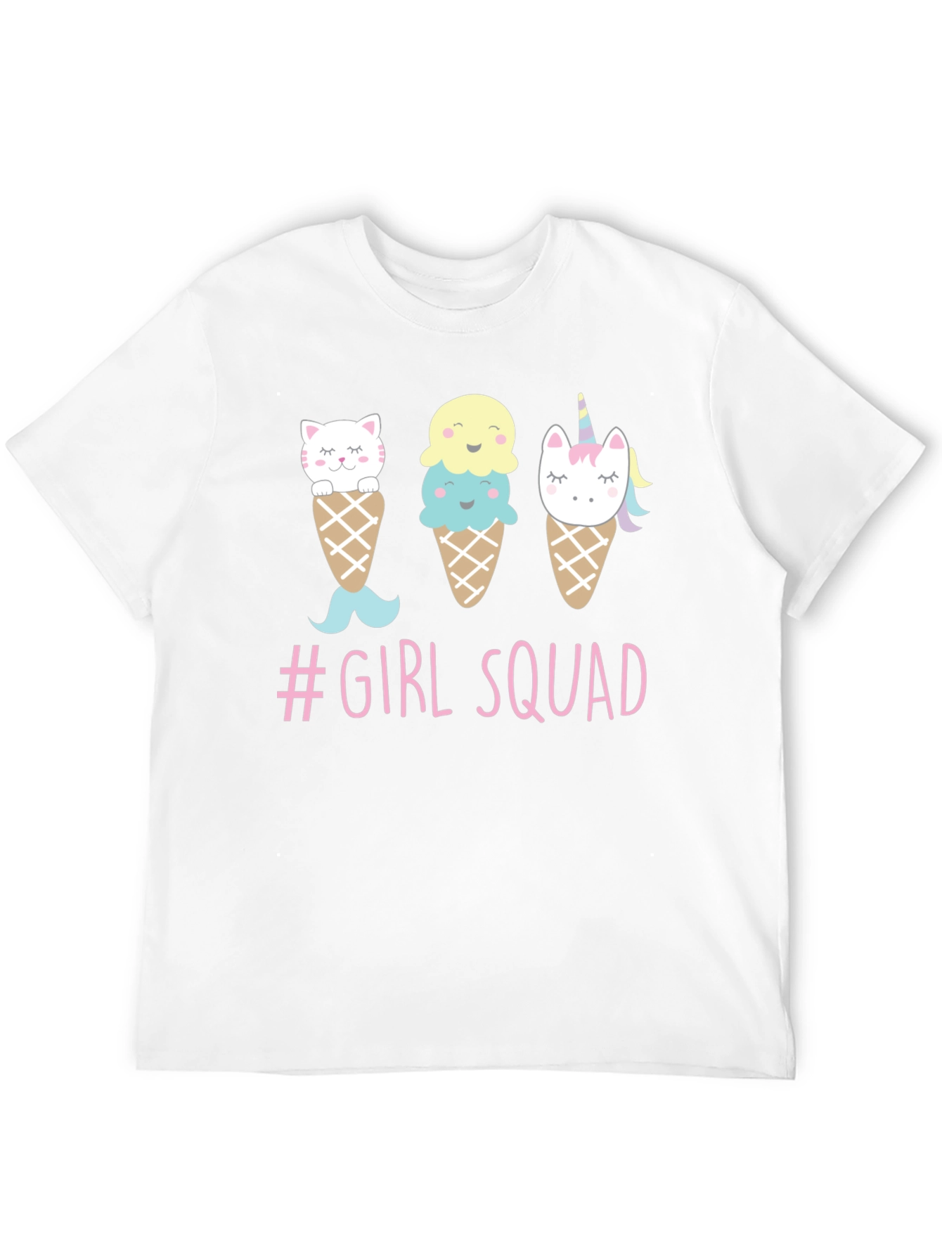 Girl Squad Cute Cartoon Tee