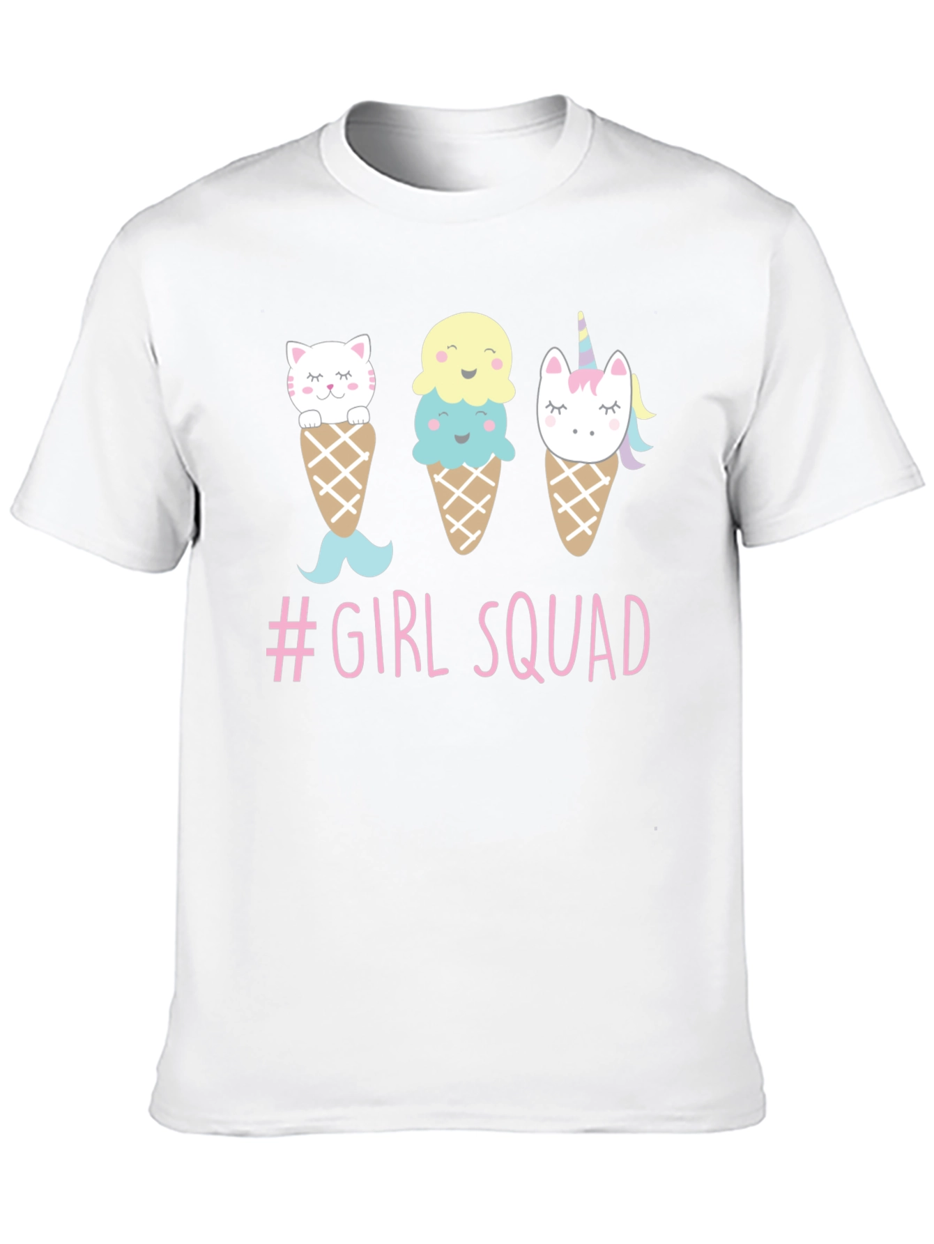Girl Squad Cute Cartoon Tee