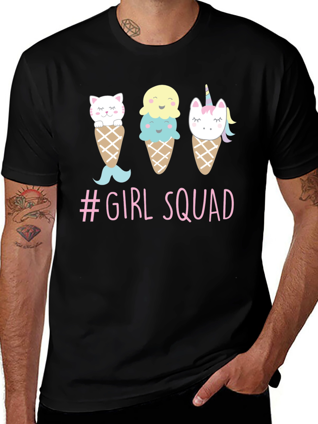 Girl Squad Cute Cartoon Tee