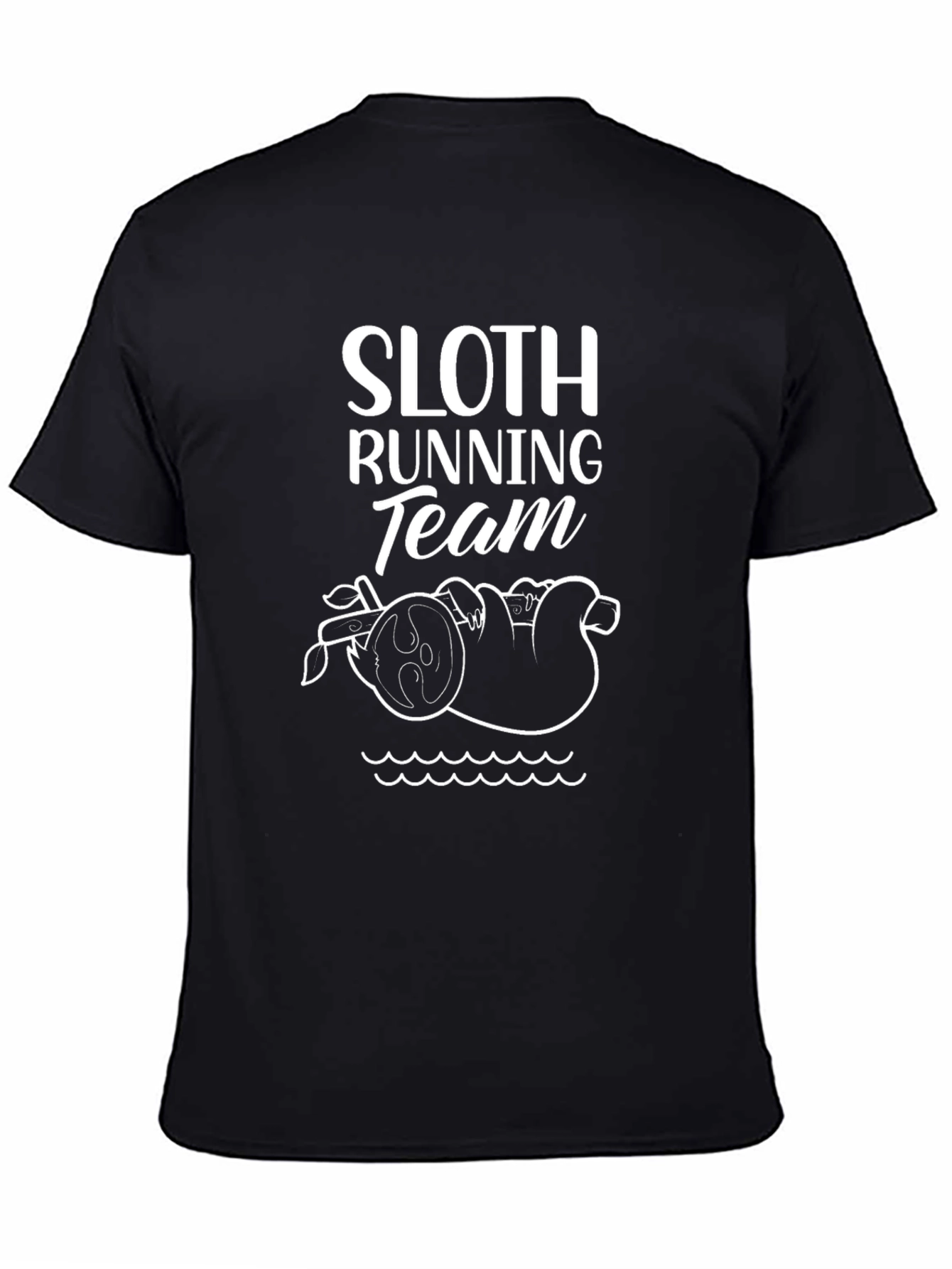 Sloth Running Team Graphic T-Shirt - Funny Animal Tee